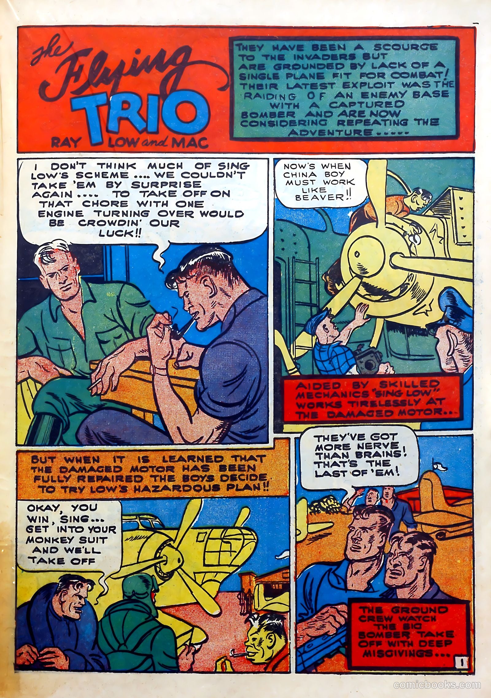 Crash Comics Adventures #4 (1940) — page 37 of 68