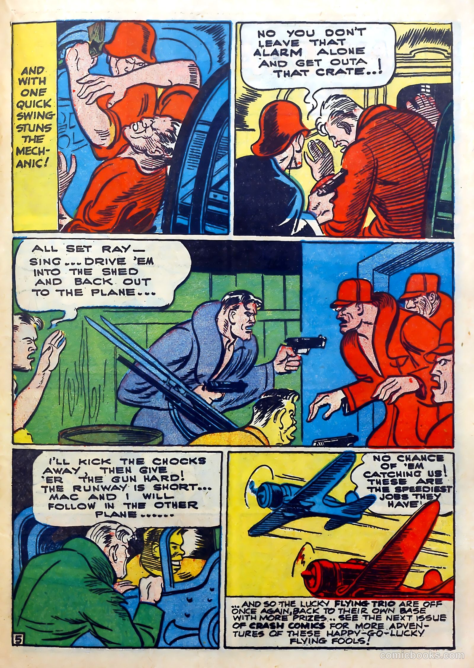 Crash Comics Adventures #4 (1940) — page 41 of 68