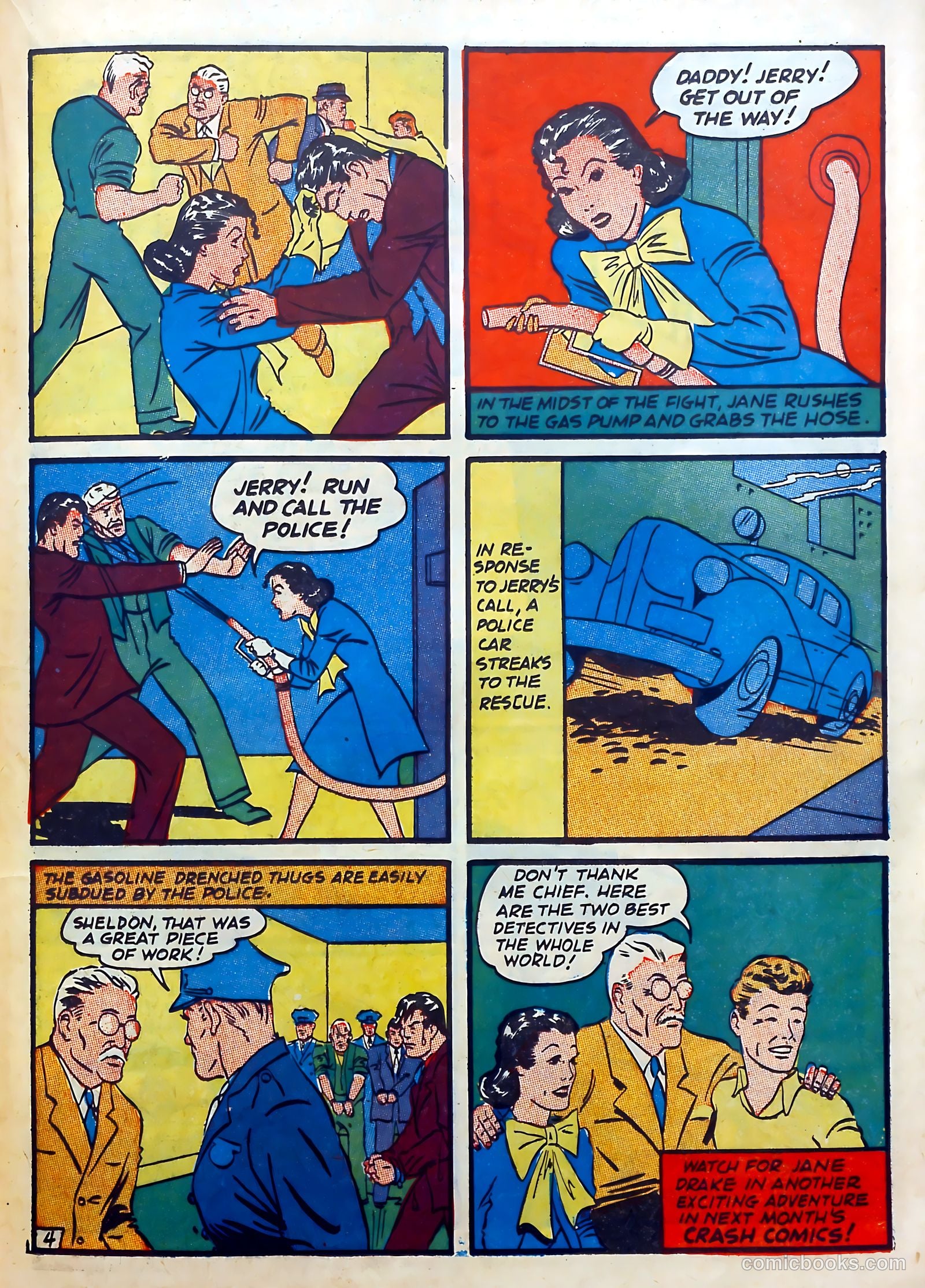 Crash Comics Adventures #4 (1940) — page 45 of 68