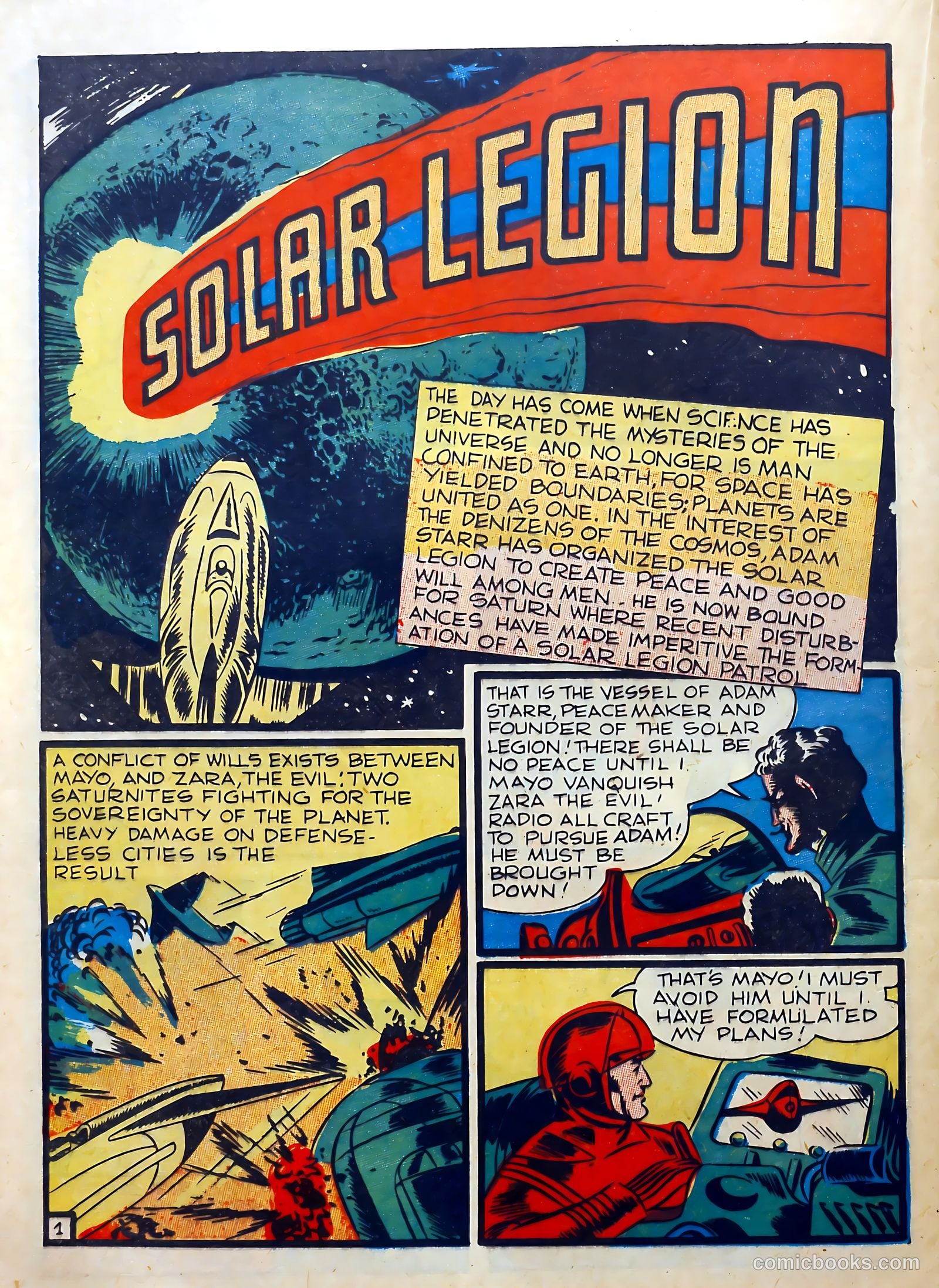 Crash Comics Adventures #4 (1940) — page 46 of 68