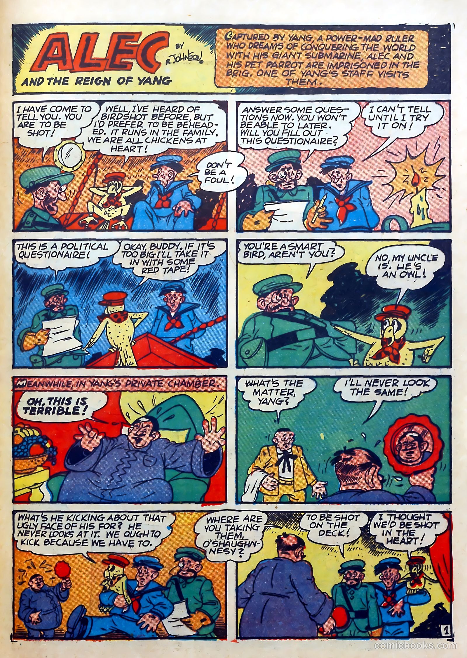 Crash Comics Adventures #4 (1940) — page 57 of 68
