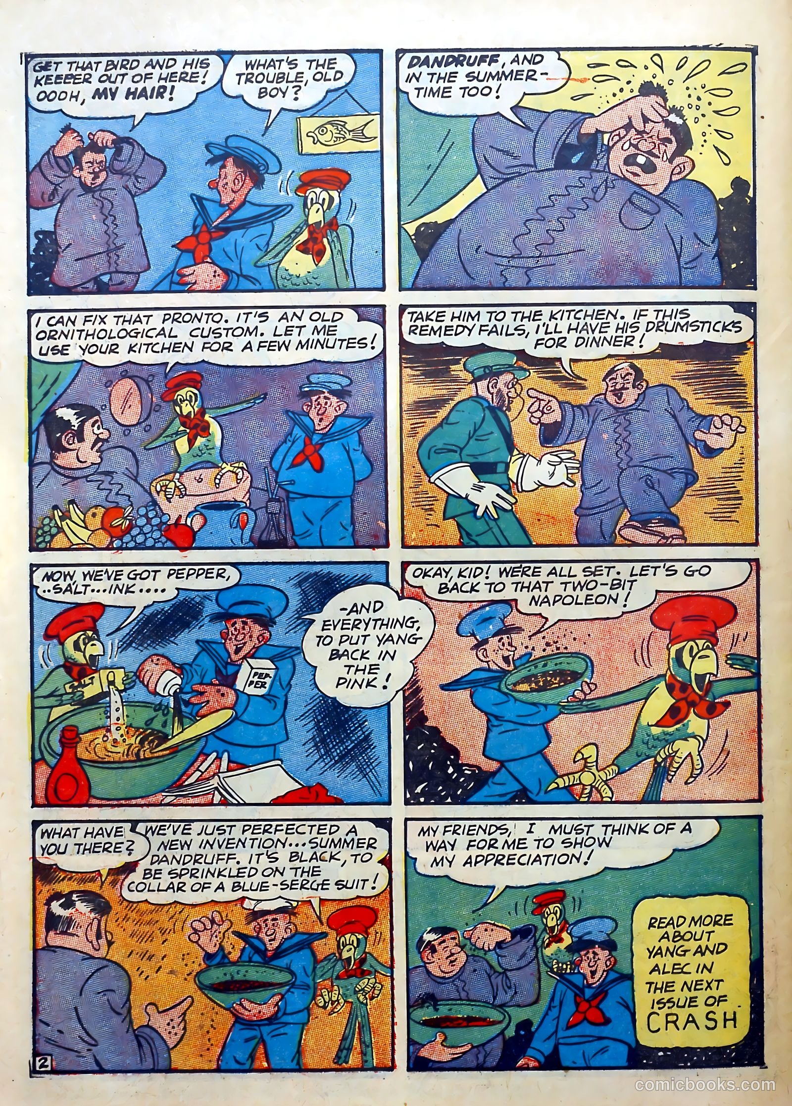 Crash Comics Adventures #4 (1940) — page 58 of 68