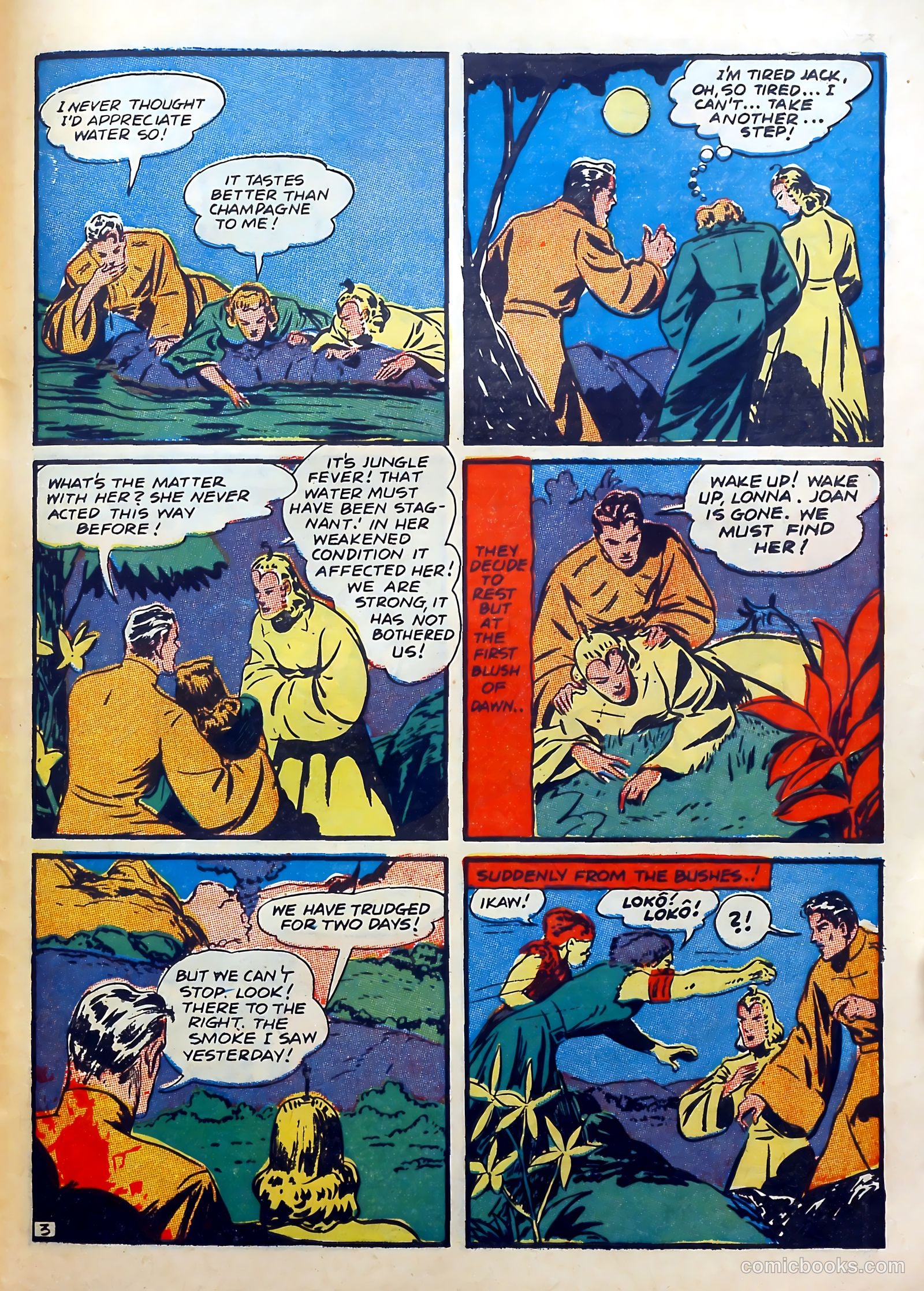 Crash Comics Adventures #4 (1940) — page 61 of 68
