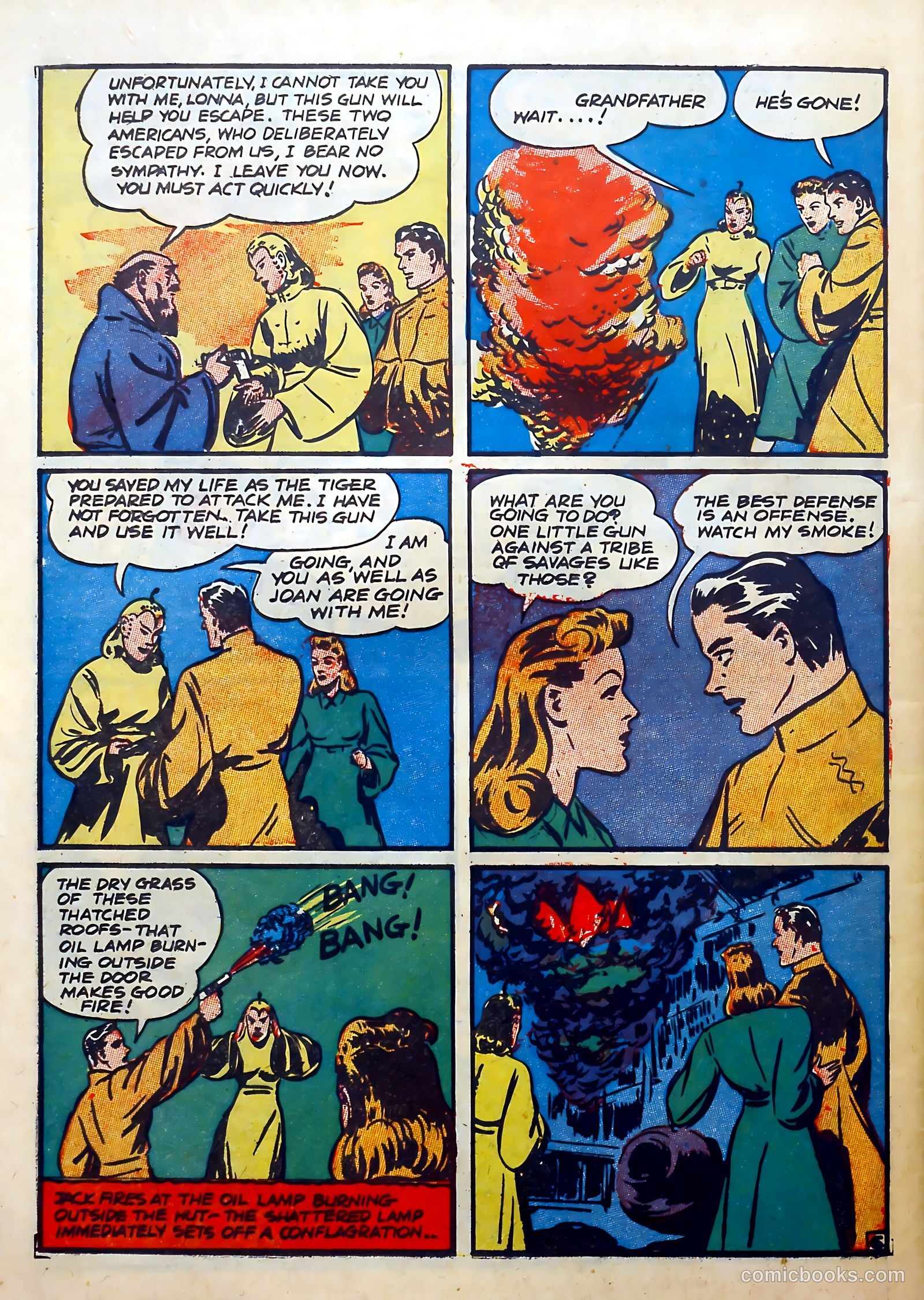 Crash Comics Adventures #4 (1940) — page 64 of 68