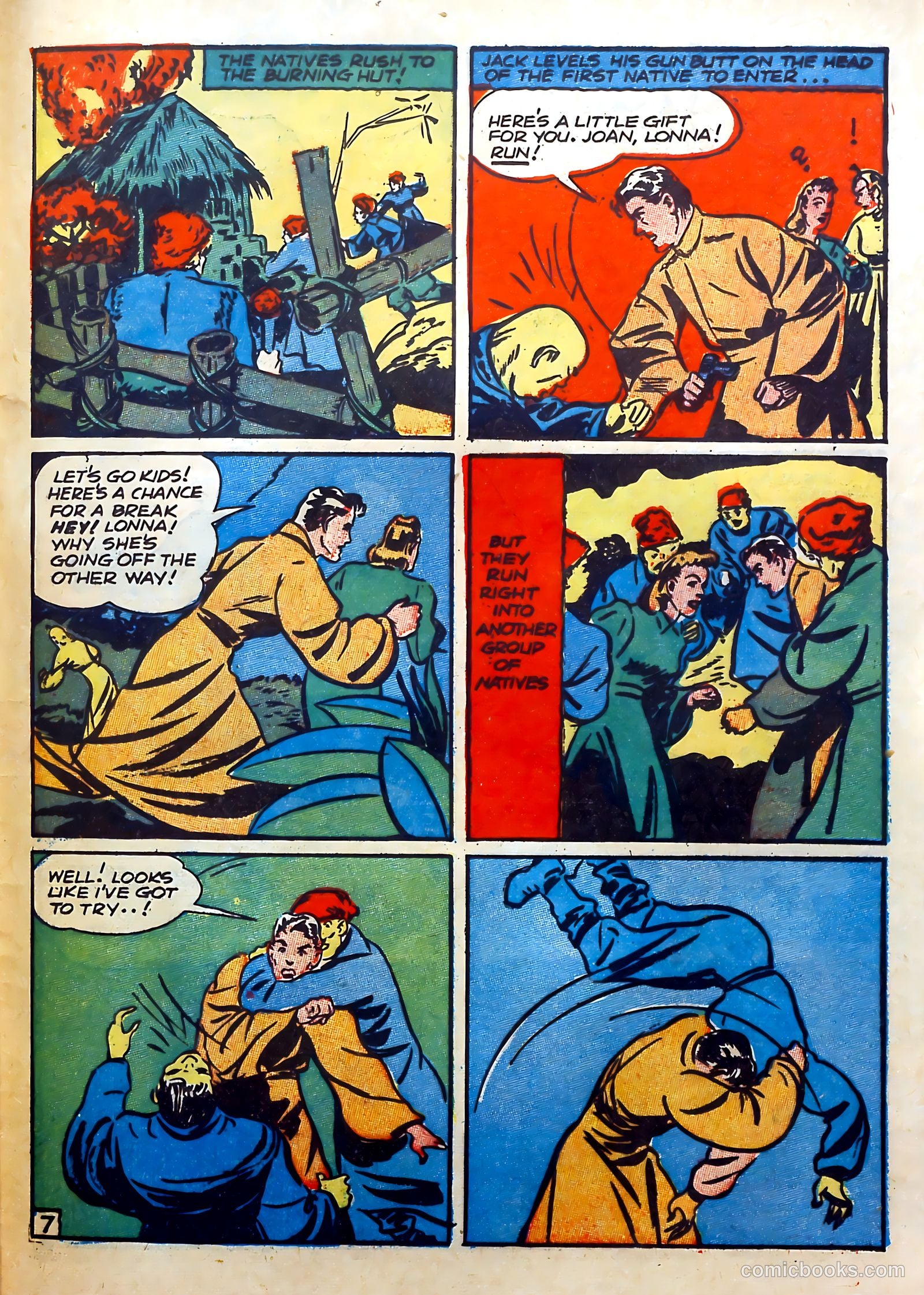 Crash Comics Adventures #4 (1940) — page 65 of 68