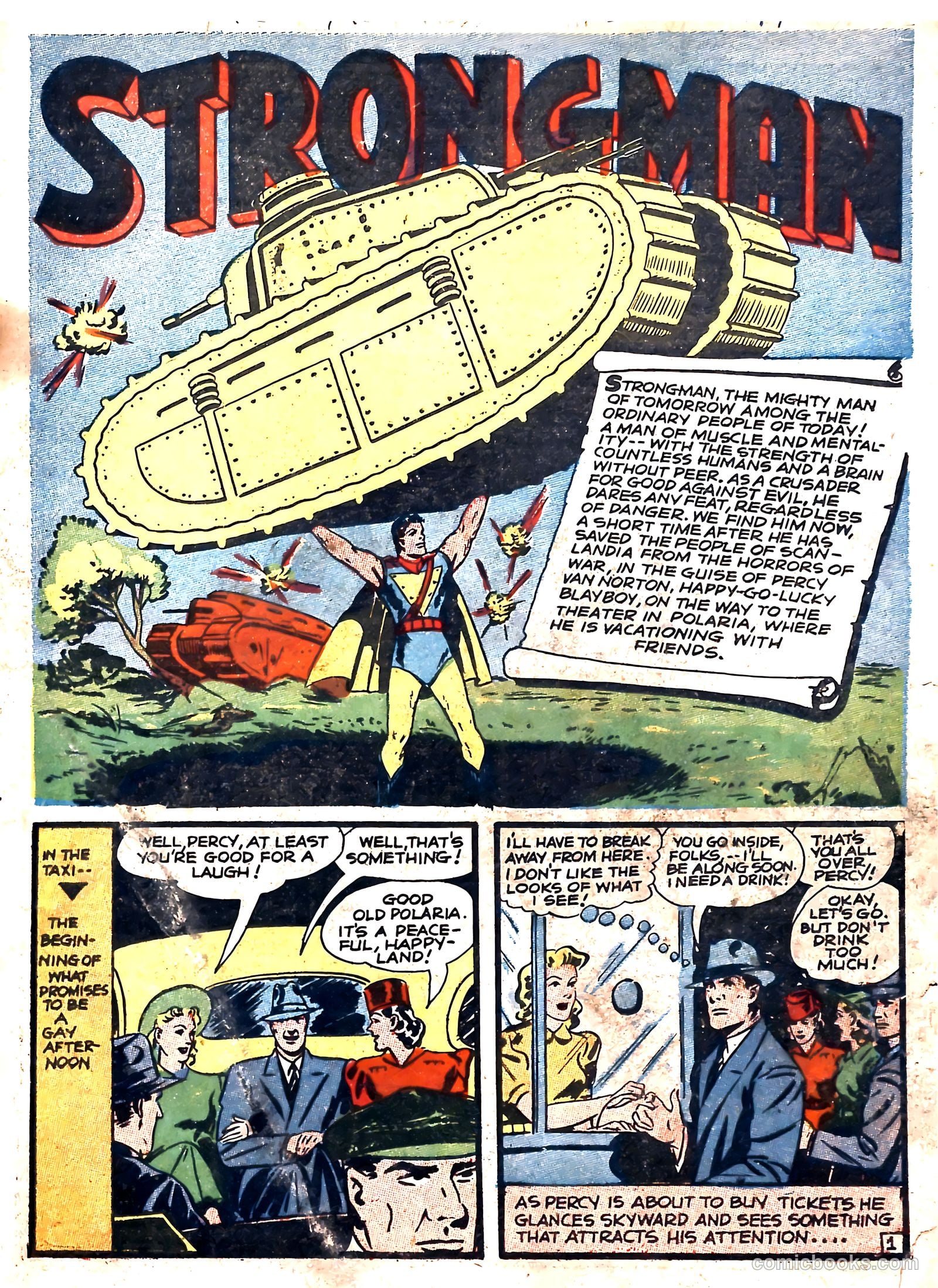 Crash Comics Adventures #5 (1940) — page 3 of 68