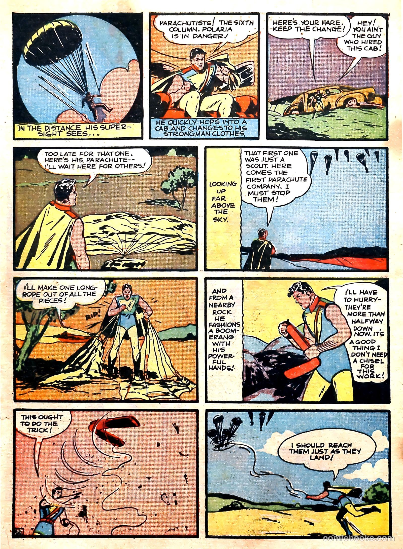 Crash Comics Adventures #5 (1940) — page 4 of 68