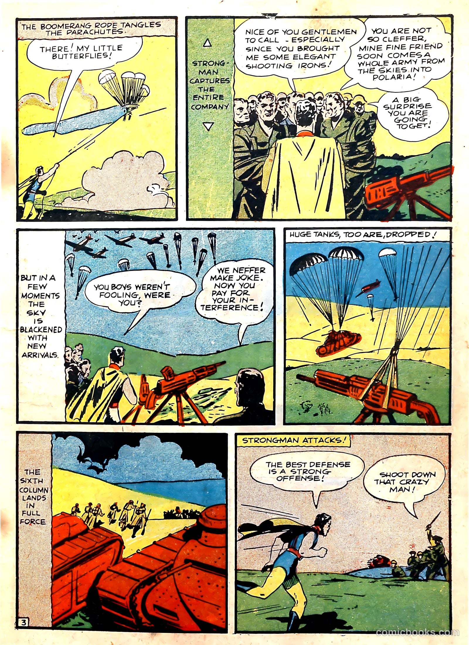 Crash Comics Adventures #5 (1940) — page 5 of 68