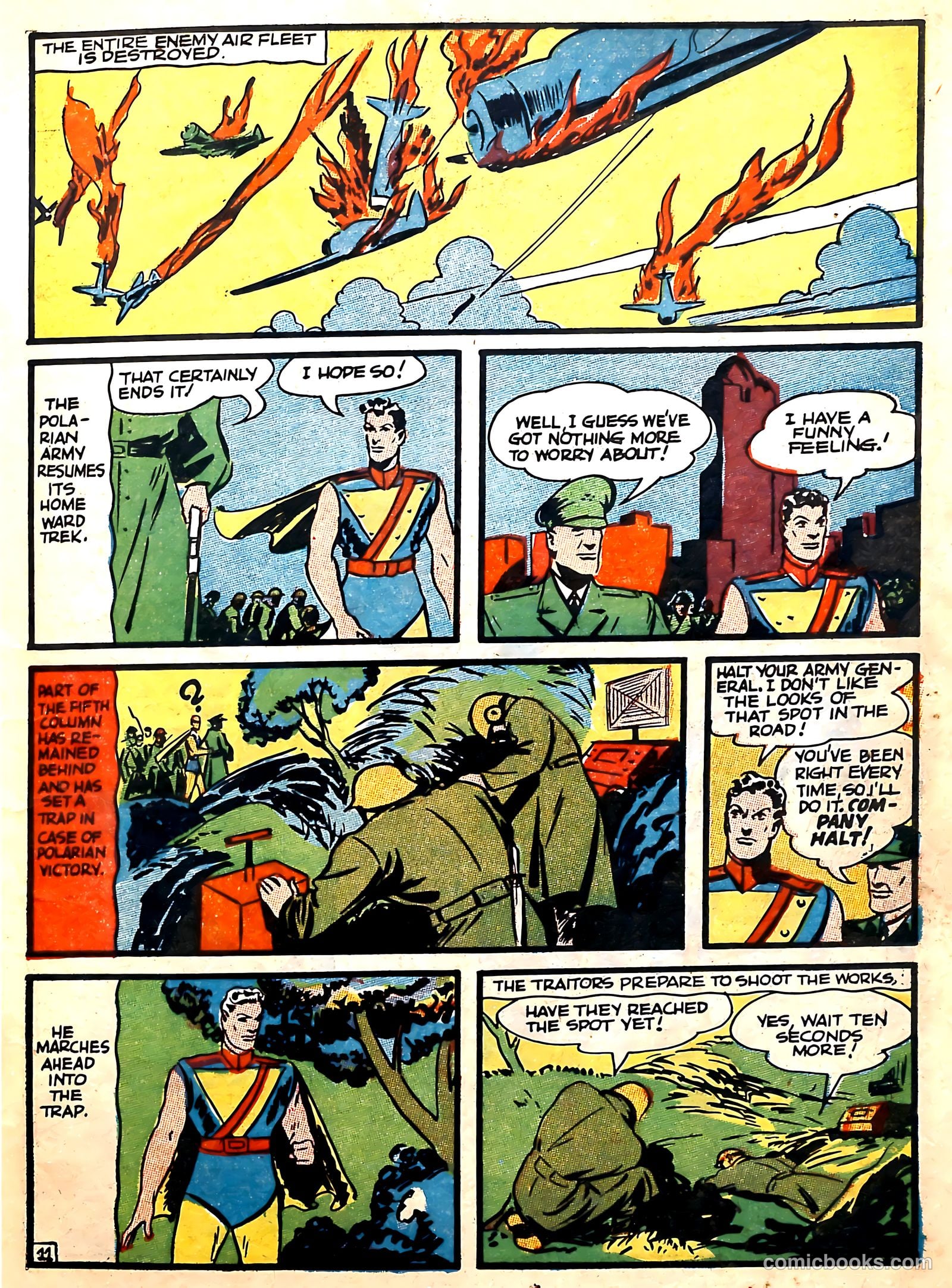 Crash Comics Adventures #5 (1940) — page 13 of 68