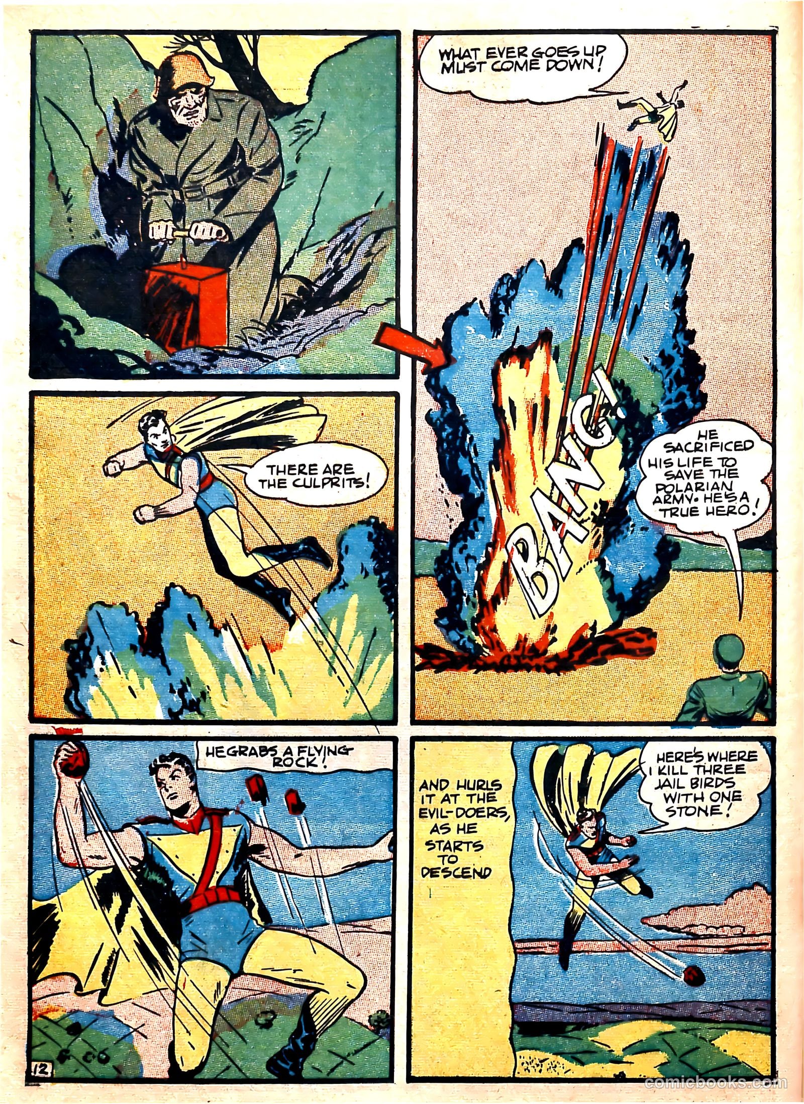 Crash Comics Adventures #5 (1940) — page 14 of 68