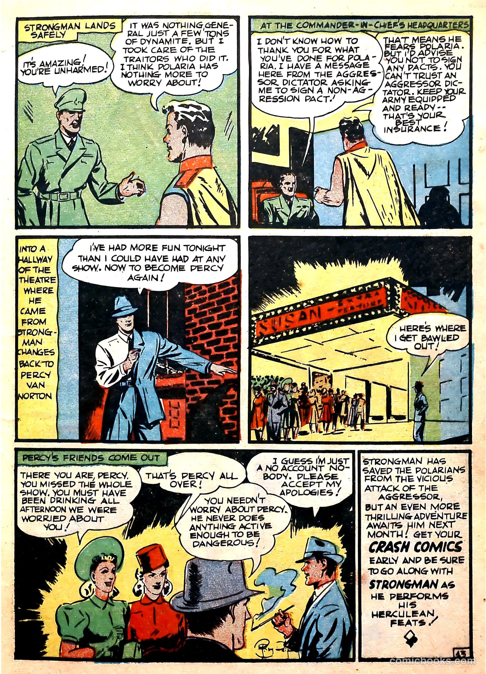 Crash Comics Adventures #5 (1940) — page 15 of 68