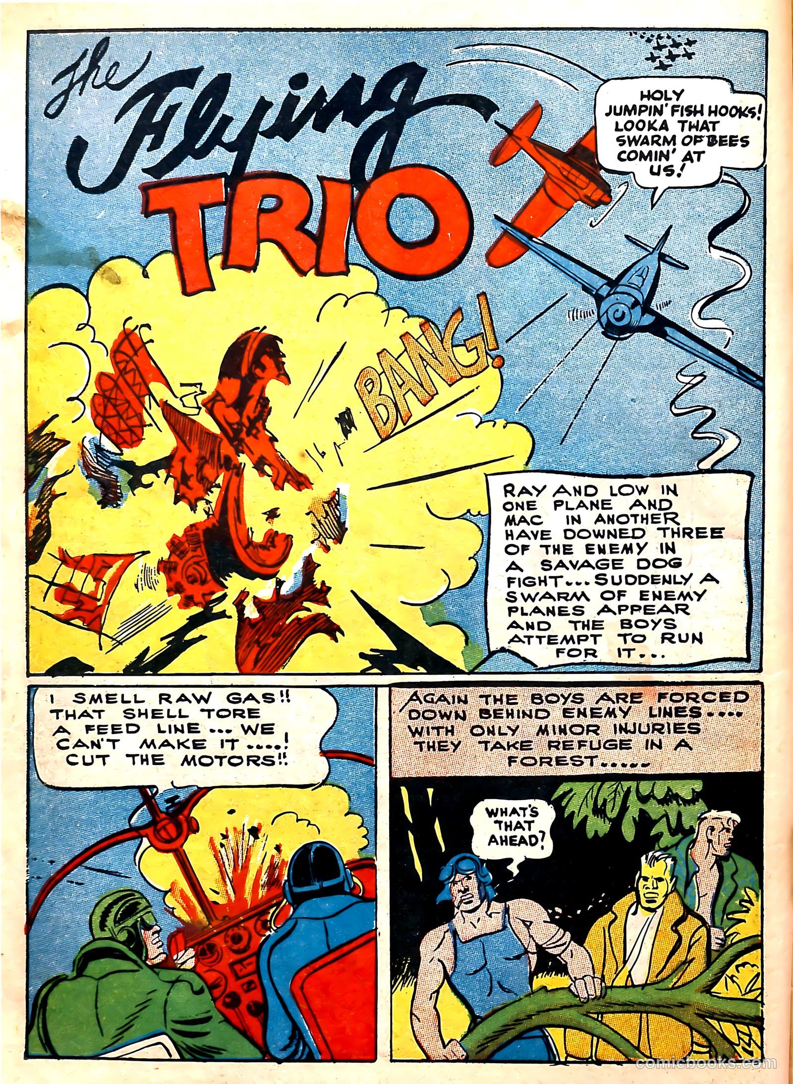 Crash Comics Adventures #5 (1940) — page 16 of 68