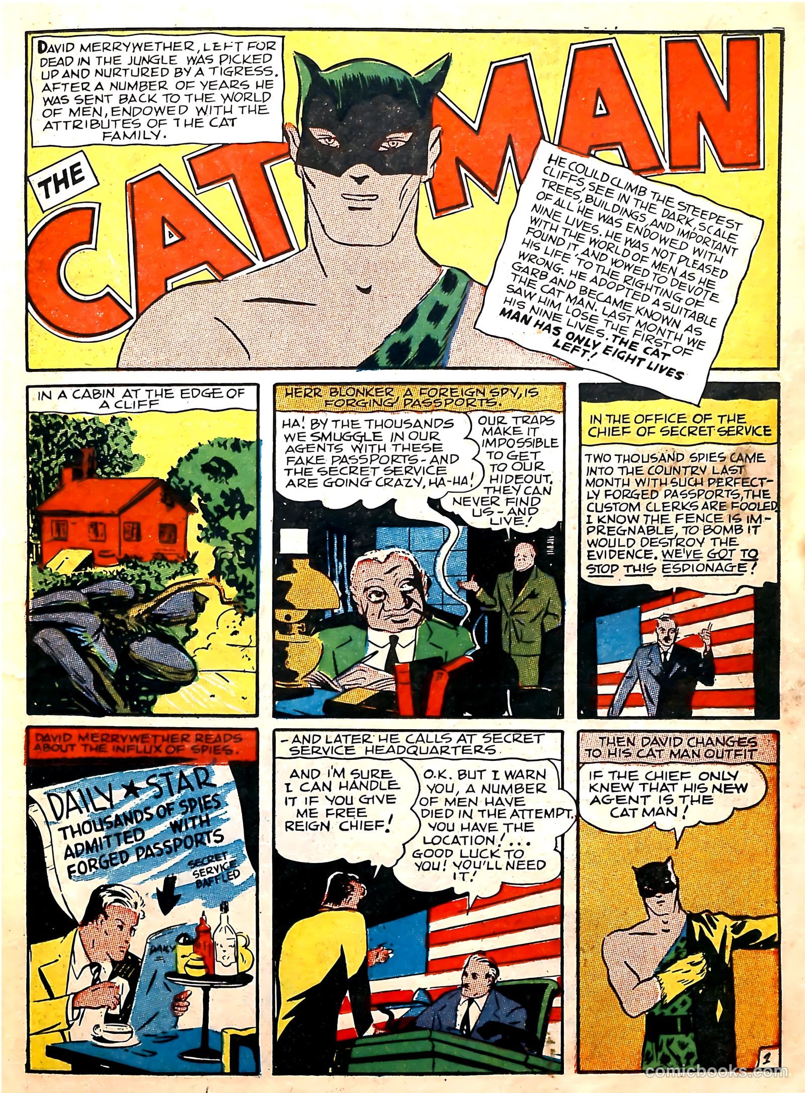 Crash Comics Adventures #5 (1940) — page 21 of 68