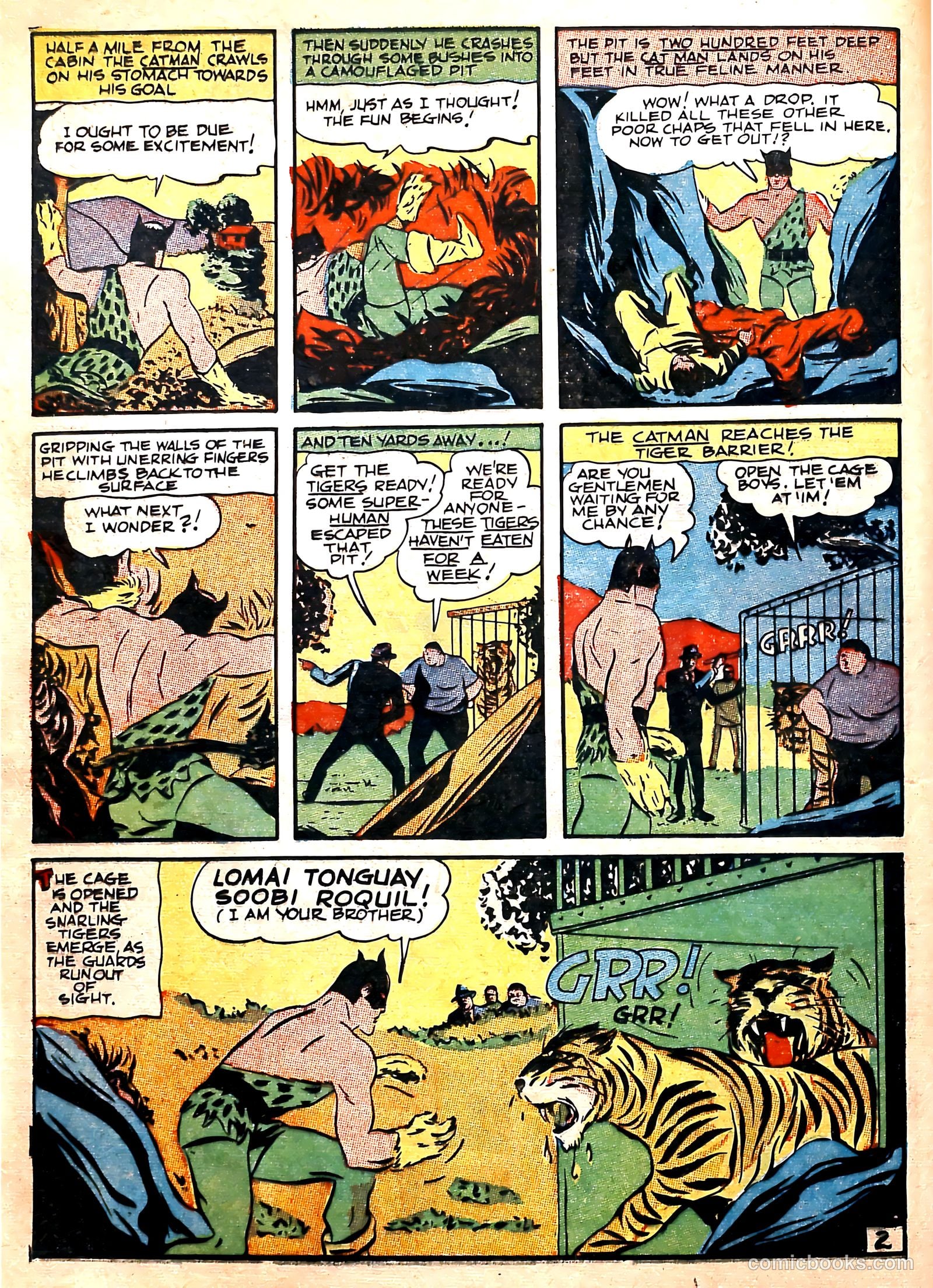Crash Comics Adventures #5 (1940) — page 22 of 68