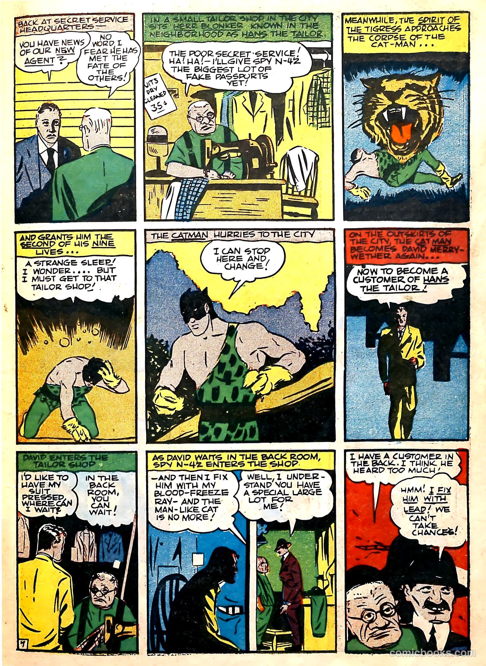 Crash Comics Adventures #5 (1940) — page 27 of 68