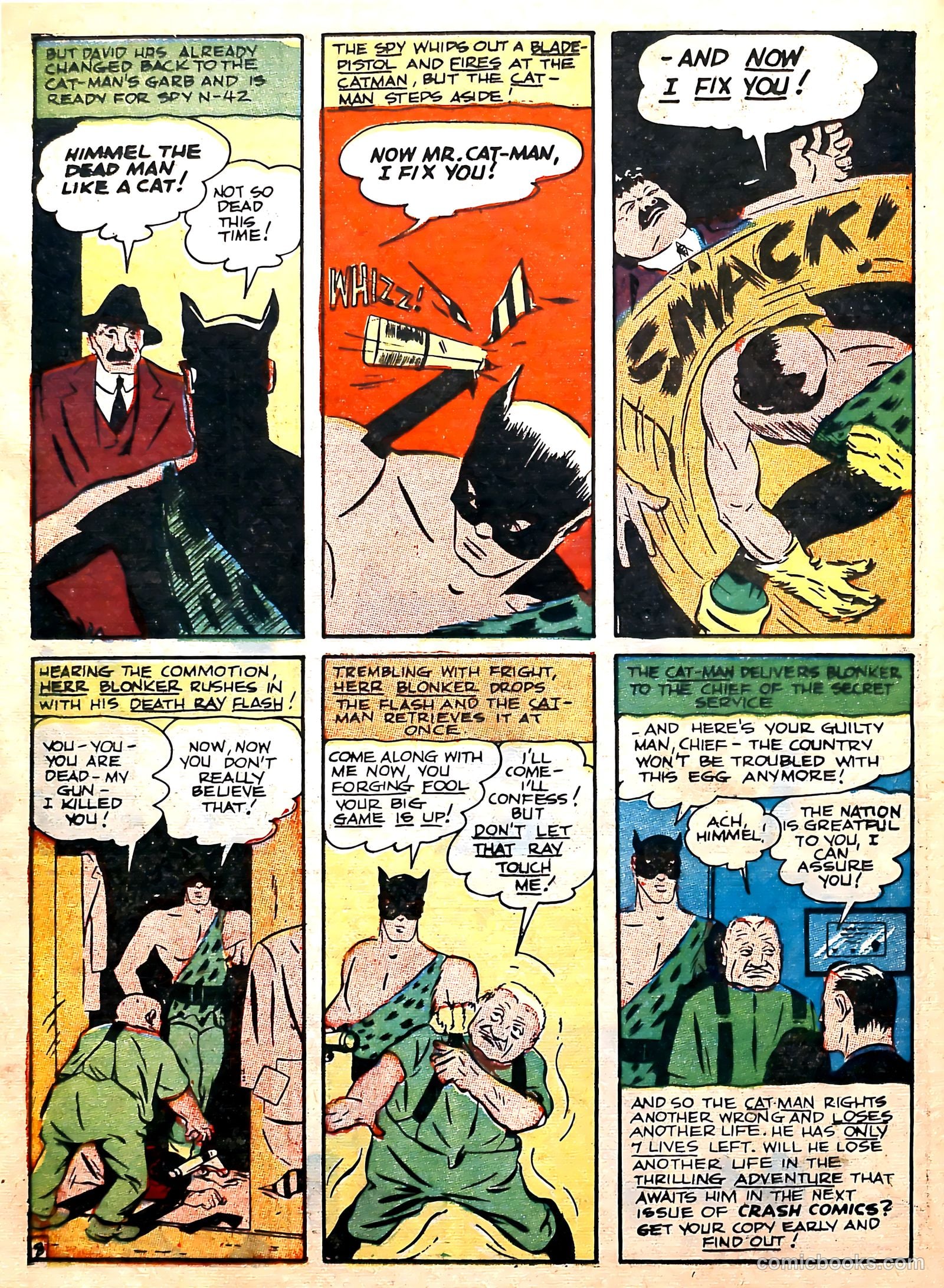 Crash Comics Adventures #5 (1940) — page 28 of 68