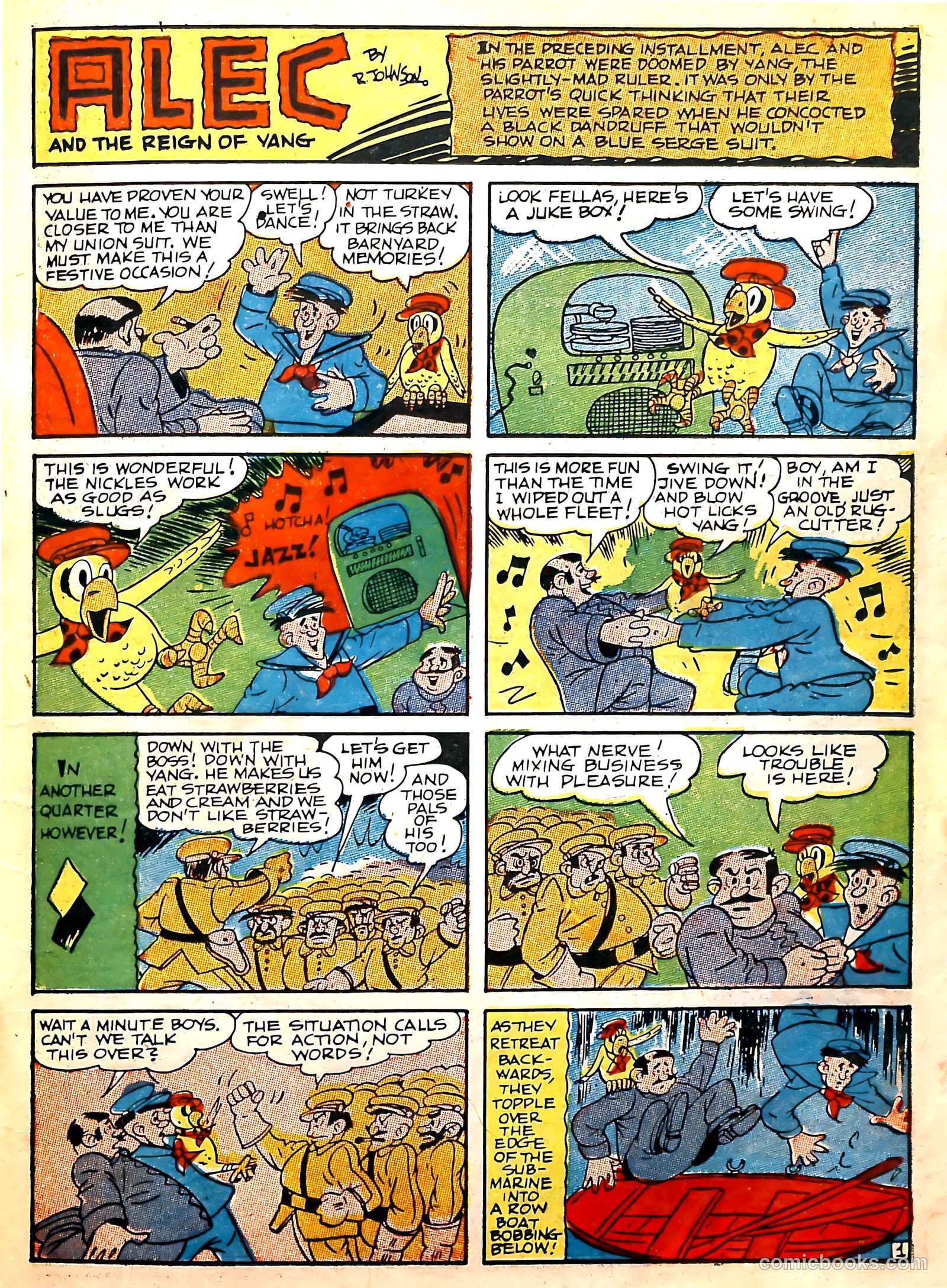 Crash Comics Adventures #5 (1940) — page 29 of 68