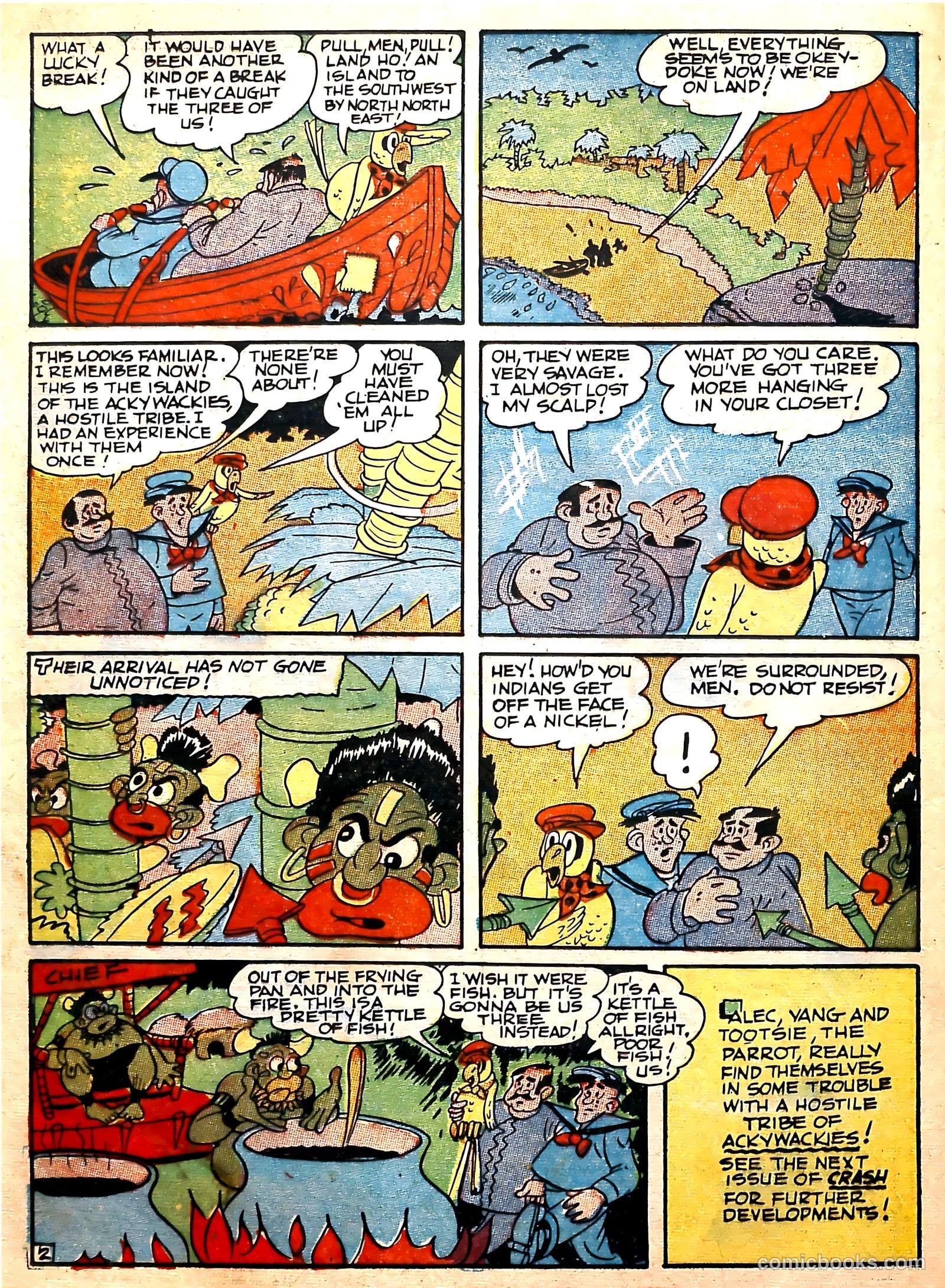 Crash Comics Adventures #5 (1940) — page 30 of 68