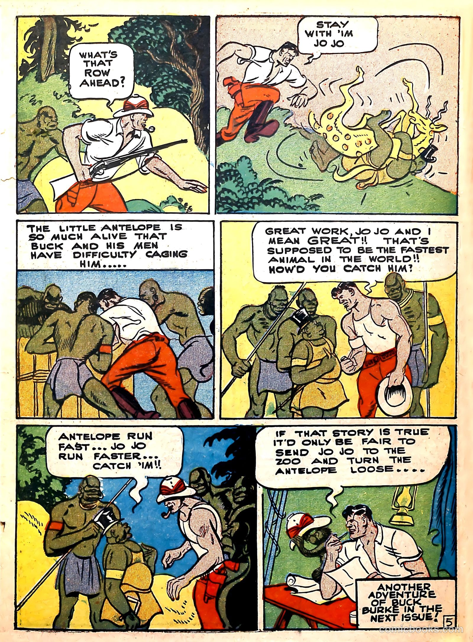 Crash Comics Adventures #5 (1940) — page 35 of 68