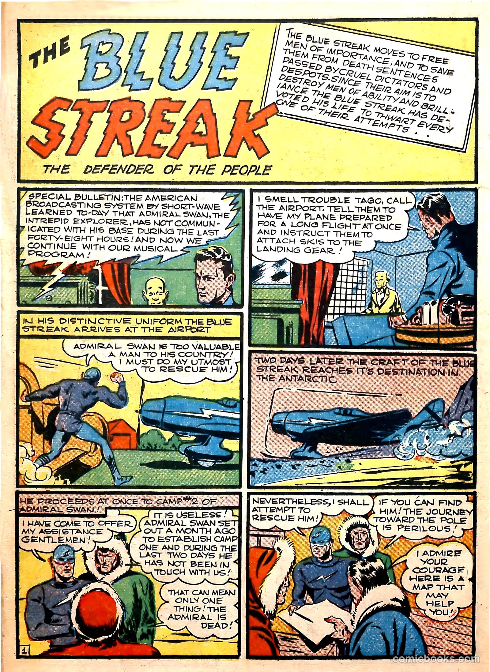 Crash Comics Adventures #5 (1940) — page 36 of 68