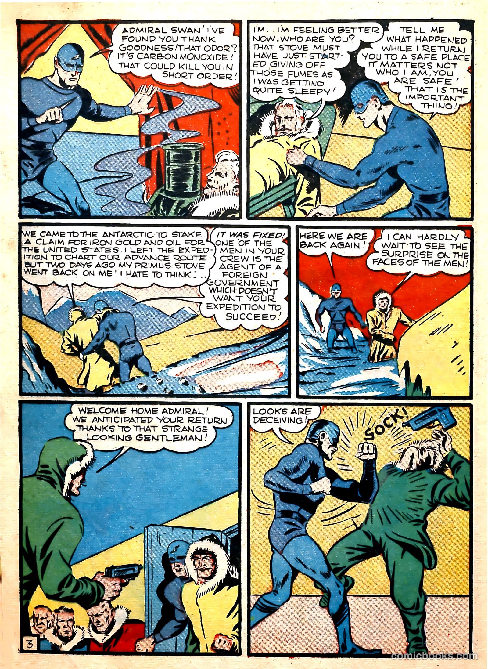 Crash Comics Adventures #5 (1940) — page 38 of 68