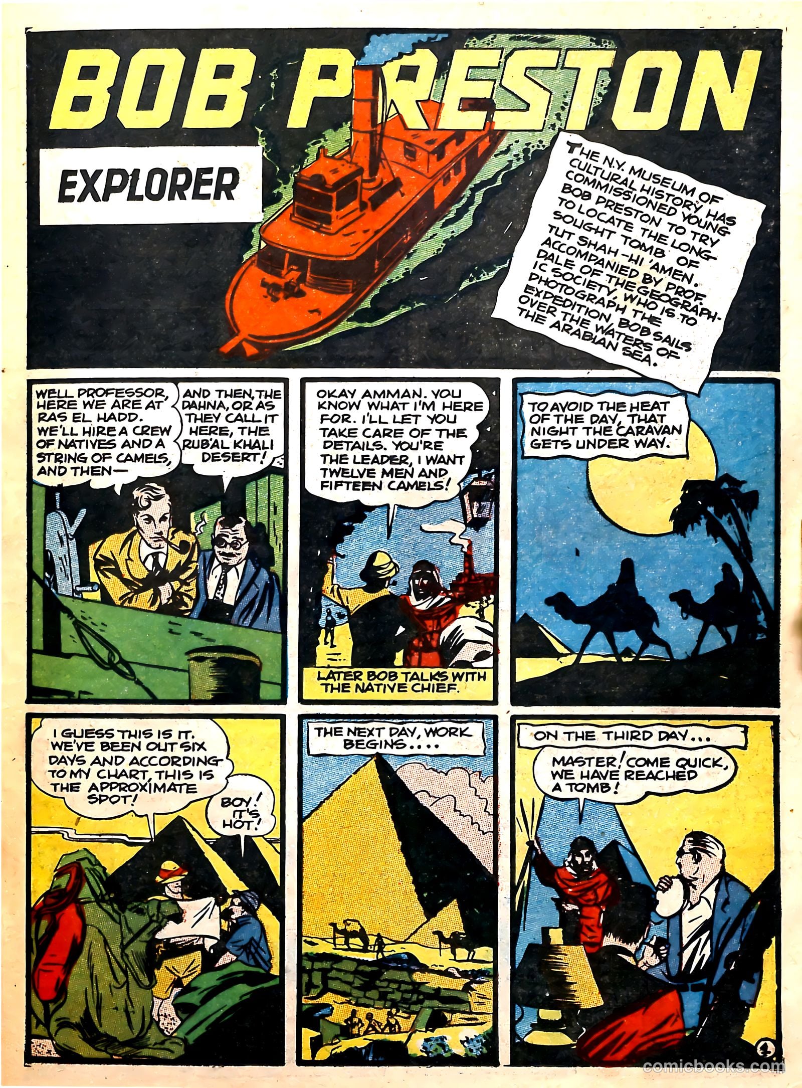 Crash Comics Adventures #5 (1940) — page 45 of 68