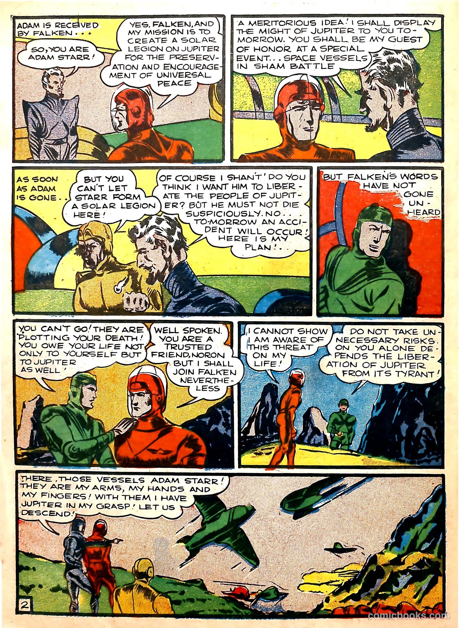 Crash Comics Adventures #5 (1940) — page 50 of 68