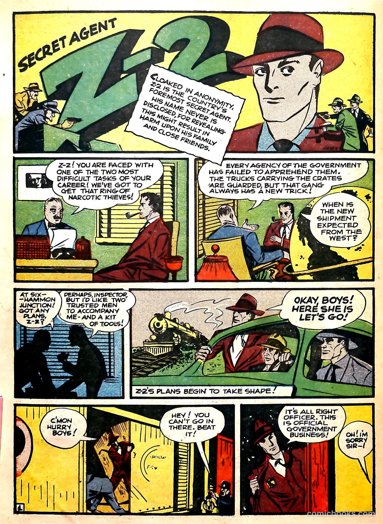 Crash Comics Adventures #5 (1940) — page 56 of 68