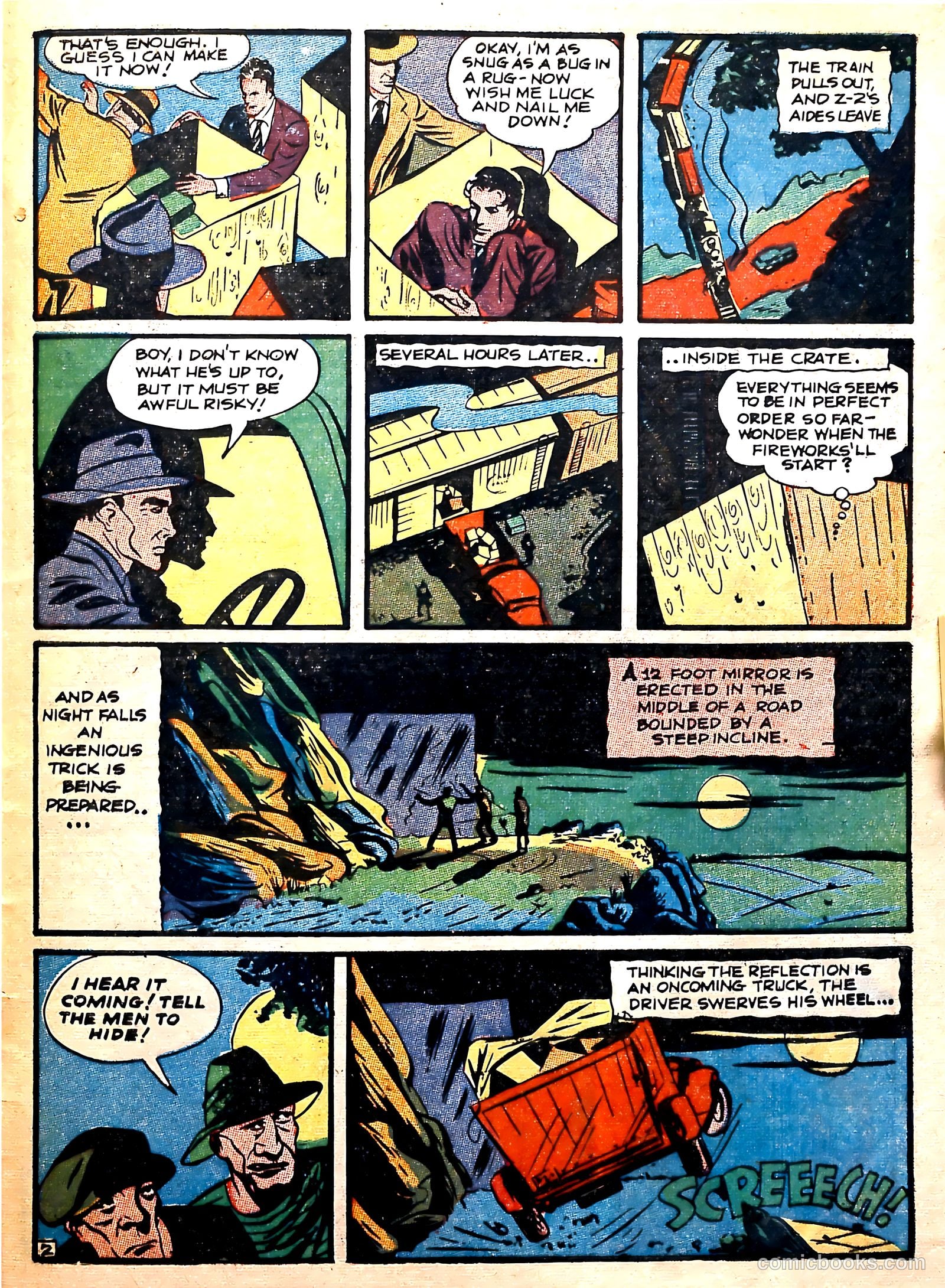 Crash Comics Adventures #5 (1940) — page 57 of 68