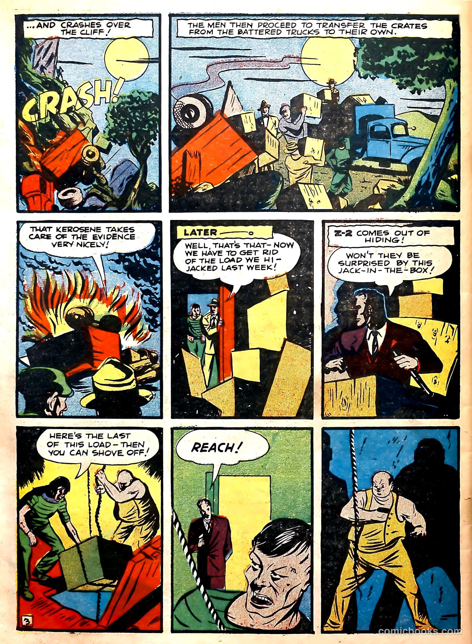 Crash Comics Adventures #5 (1940) — page 58 of 68