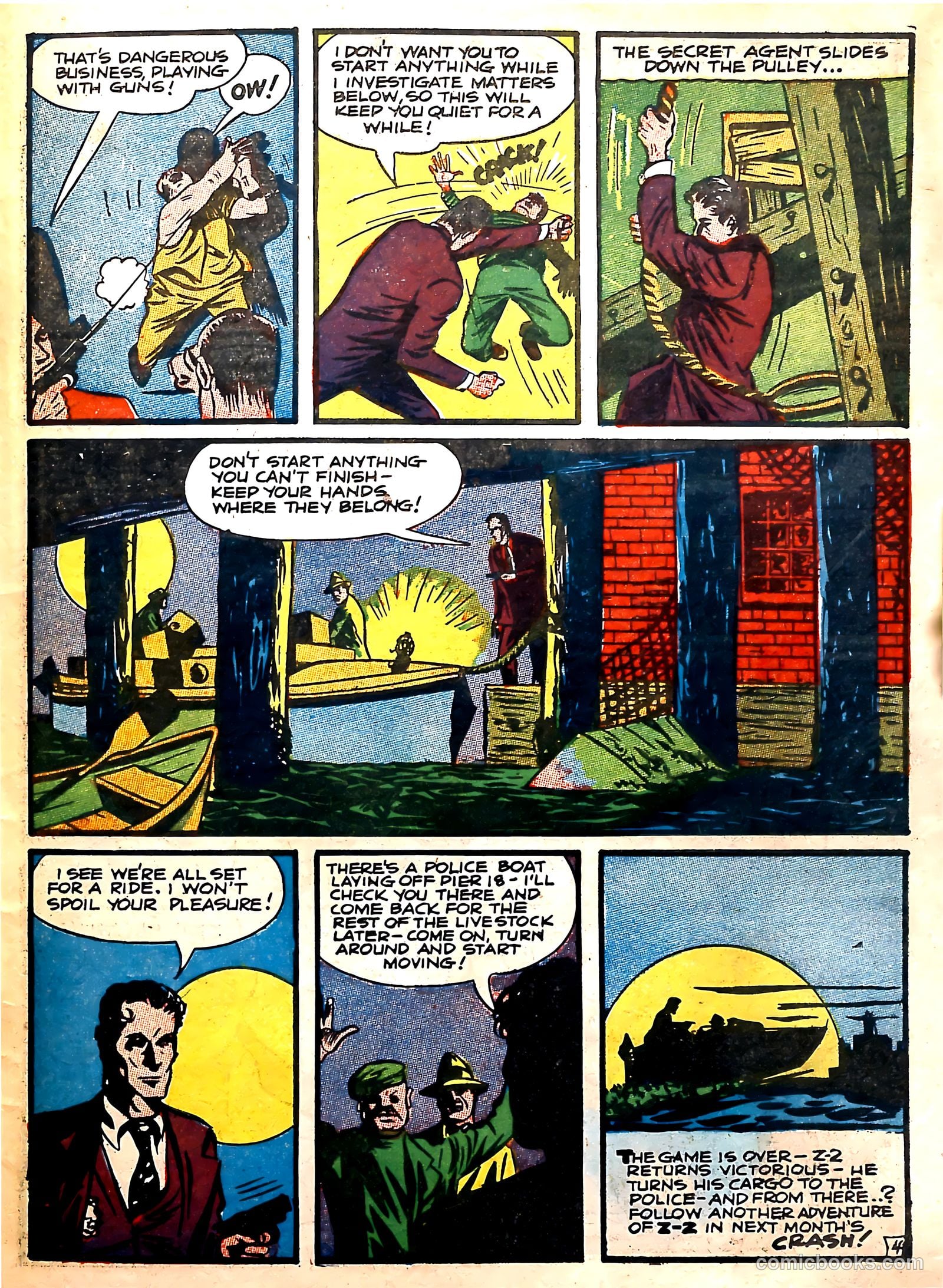 Crash Comics Adventures #5 (1940) — page 59 of 68