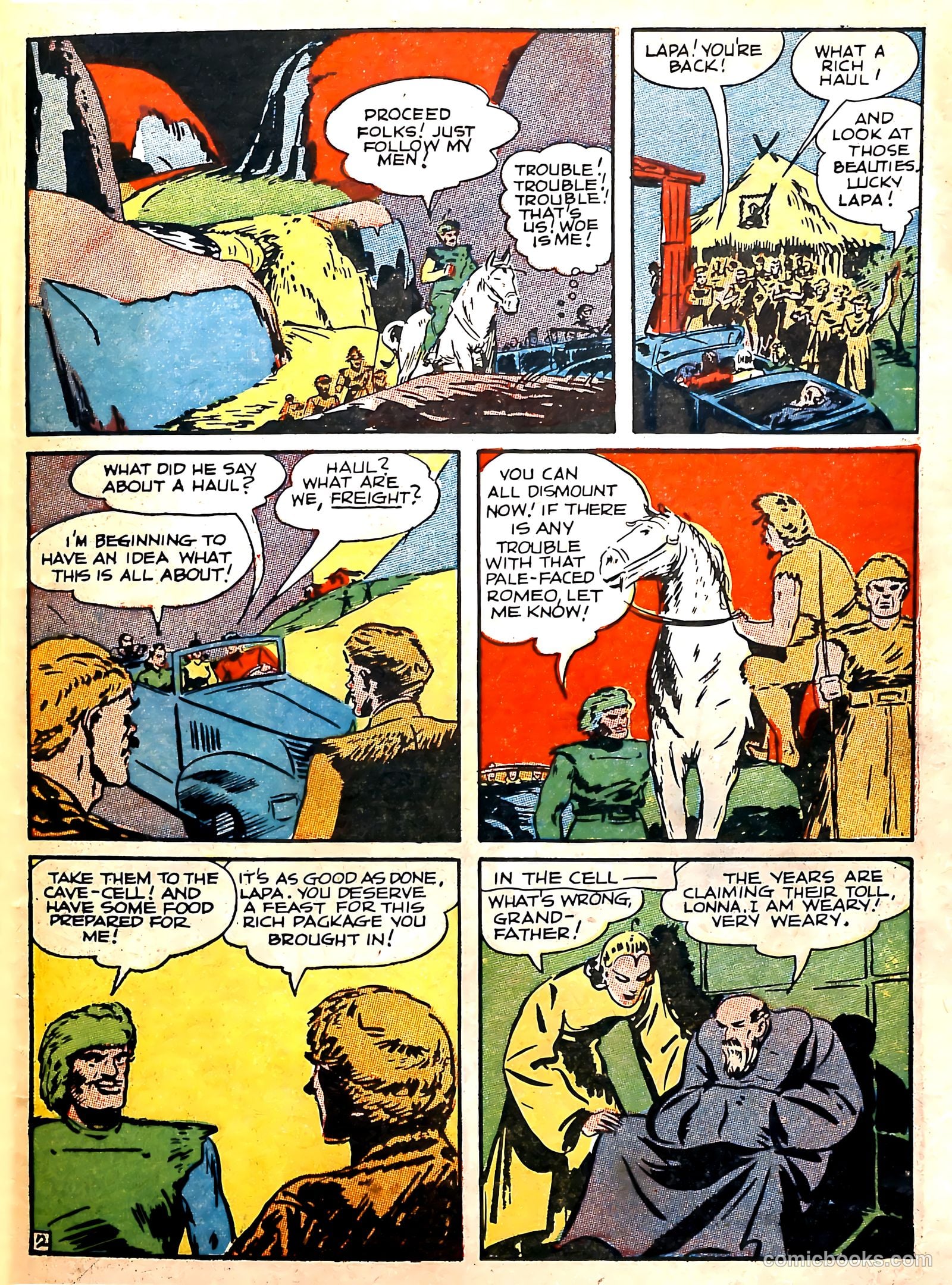 Crash Comics Adventures #5 (1940) — page 61 of 68