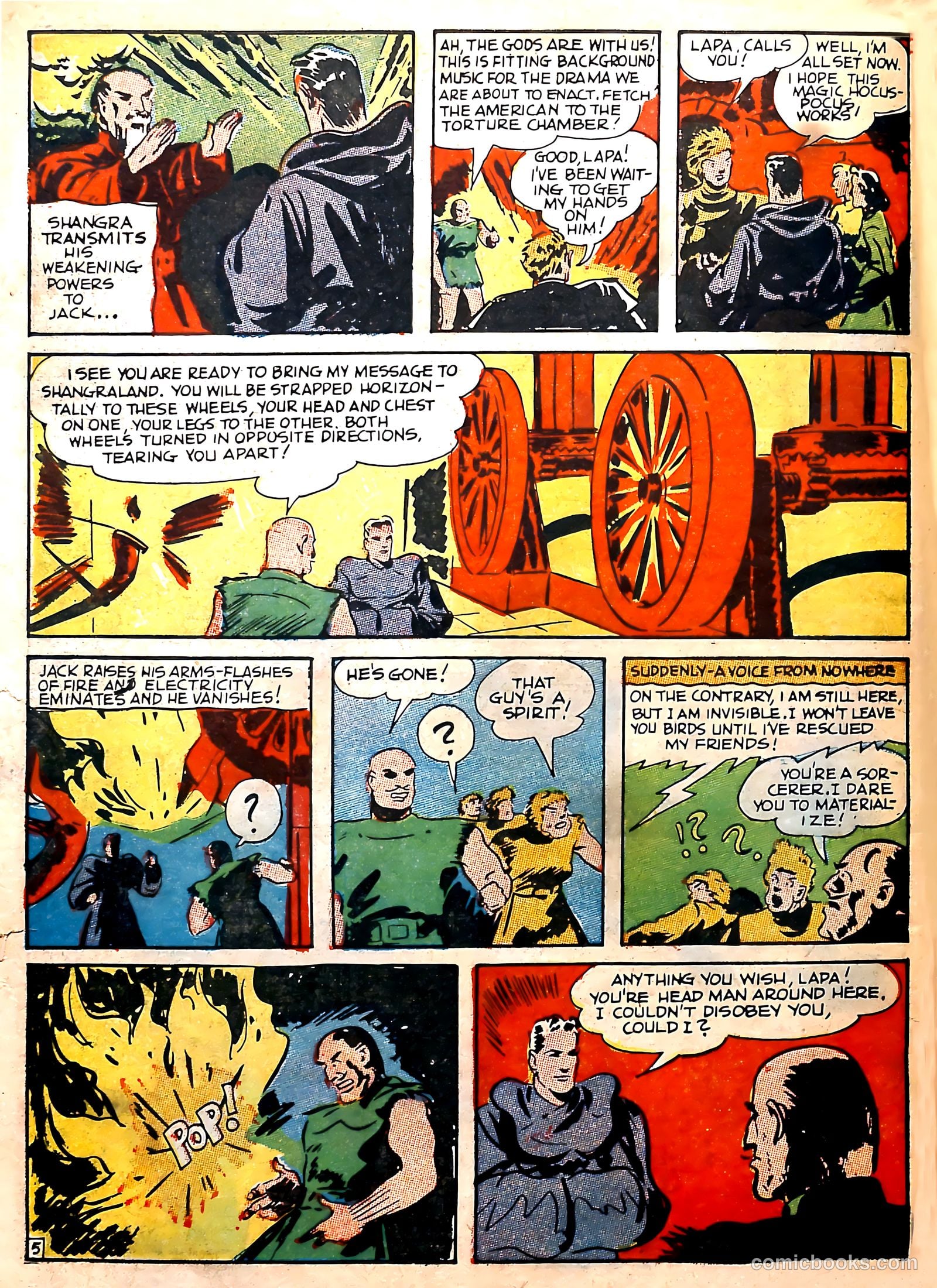 Crash Comics Adventures #5 (1940) — page 64 of 68