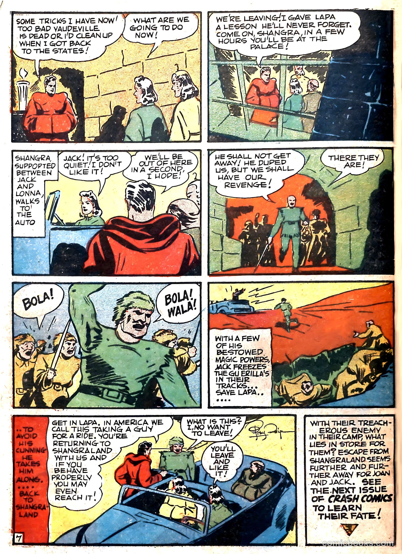 Crash Comics Adventures #5 (1940) — page 66 of 68