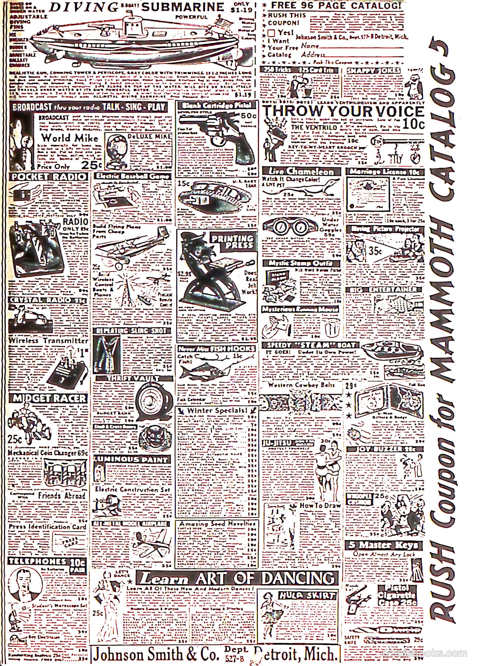 Crash Comics Adventures #5 (1940) — page 67 of 68
