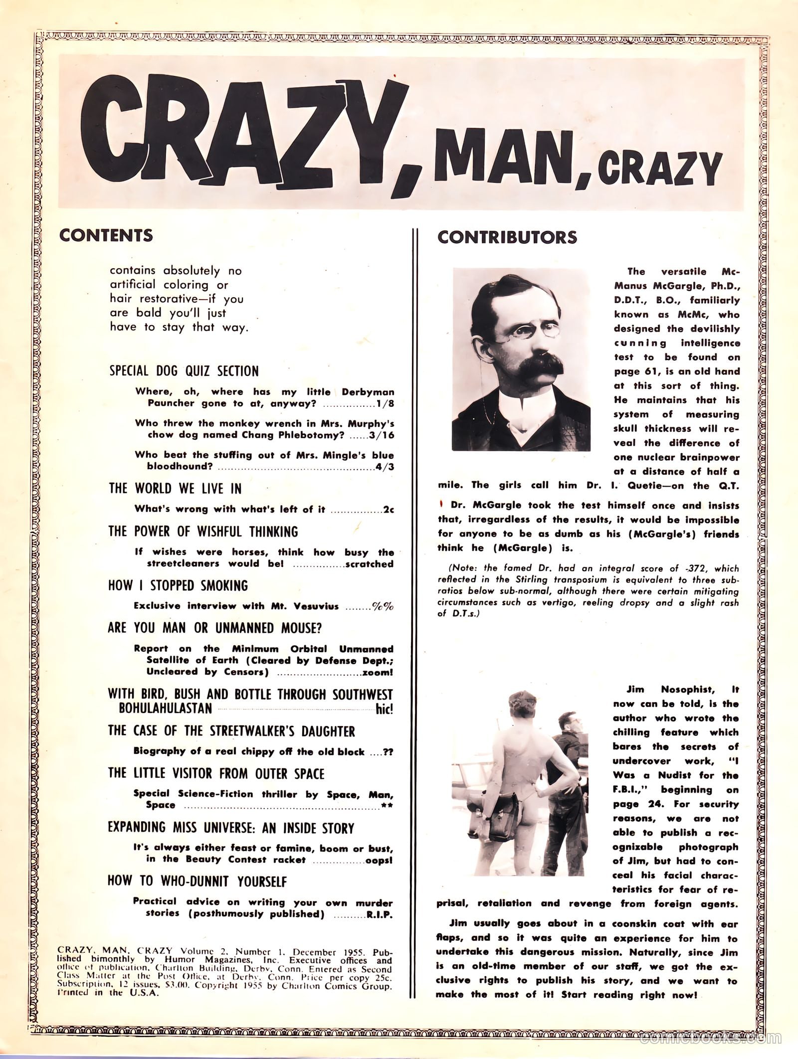 Crazy, Man, Crazy #1 (1955) — page 5 of 68