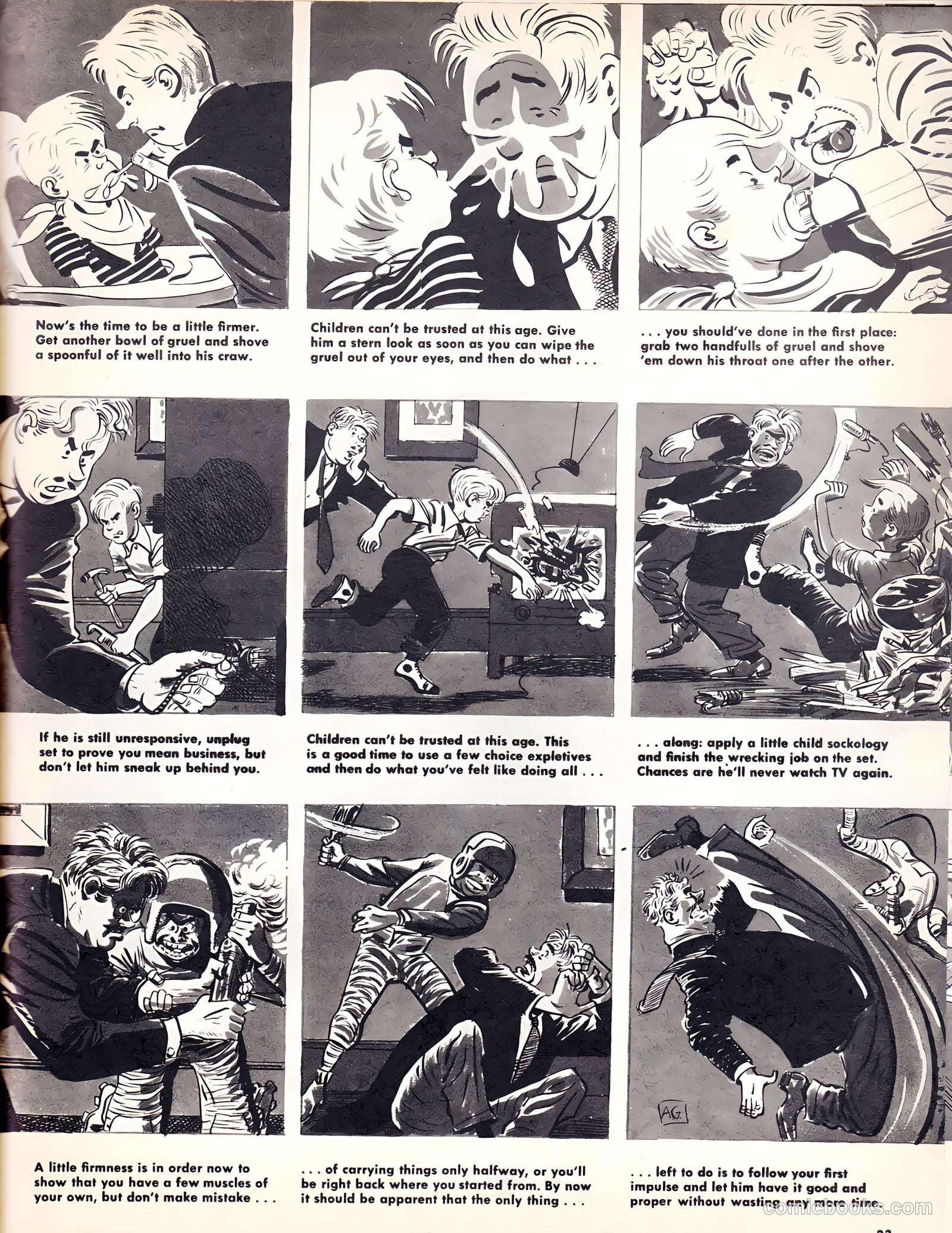 Crazy, Man, Crazy #1 (1955) — page 33 of 68