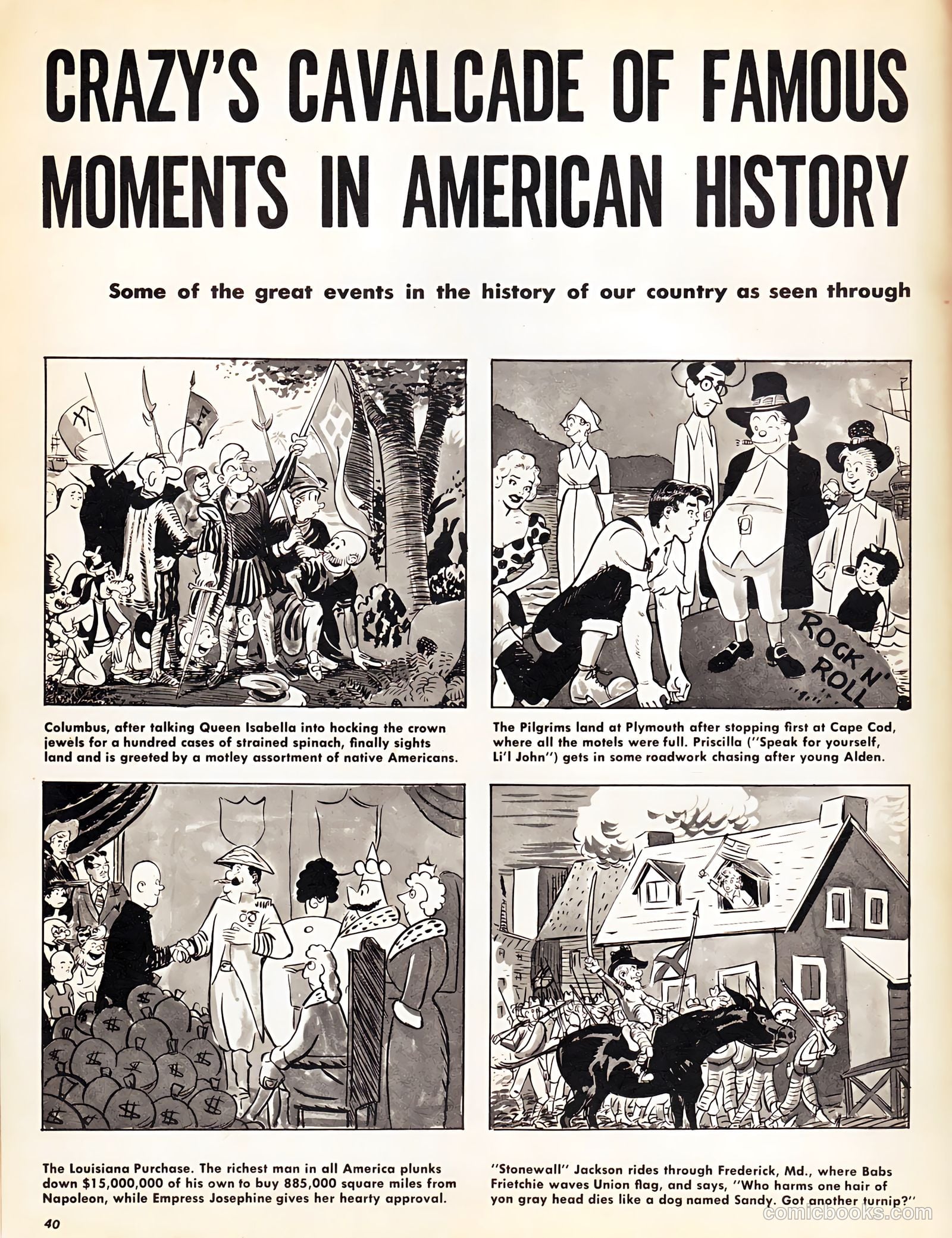 Crazy, Man, Crazy #1 (1955) — page 40 of 68