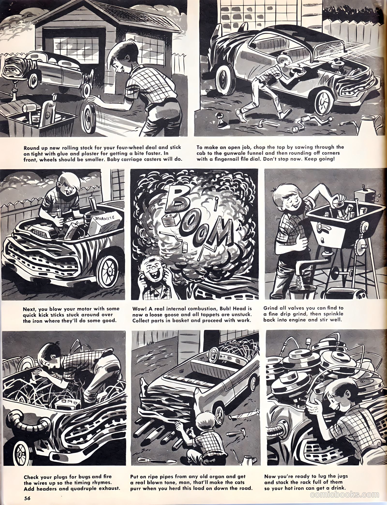 Crazy, Man, Crazy #1 (1955) — page 56 of 68