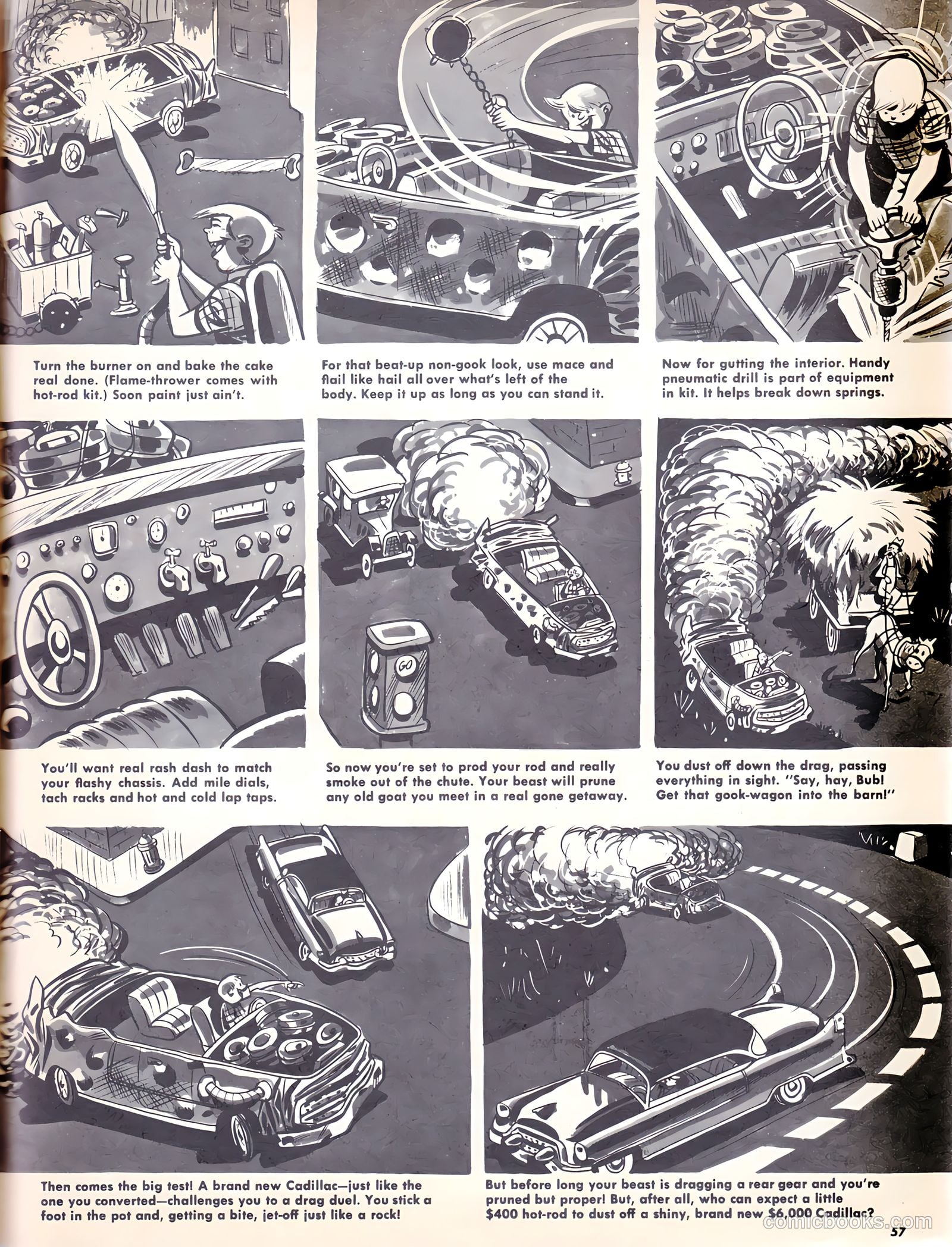Crazy, Man, Crazy #1 (1955) — page 57 of 68