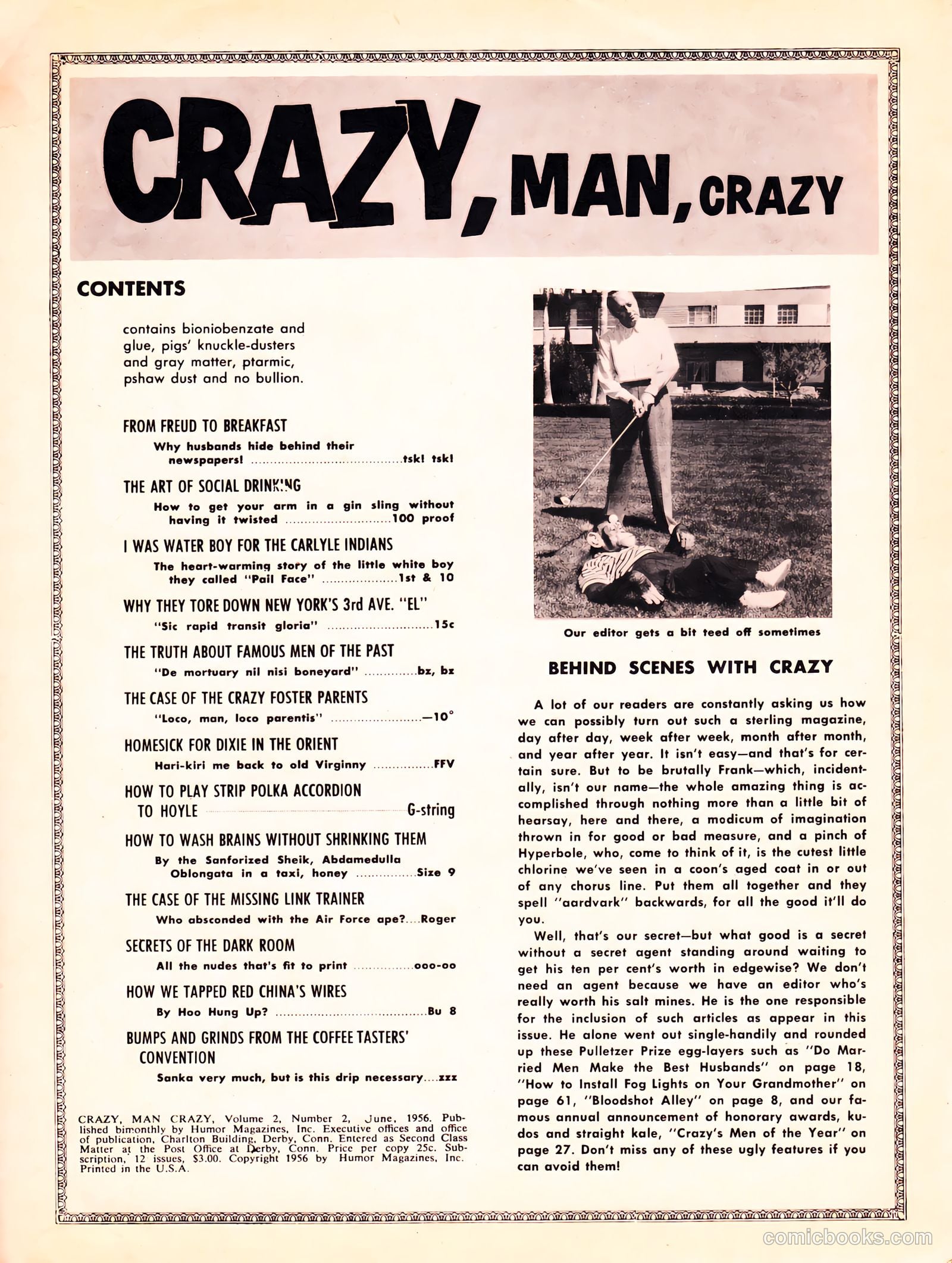 Crazy, Man, Crazy #2 (1956) — page 5 of 68