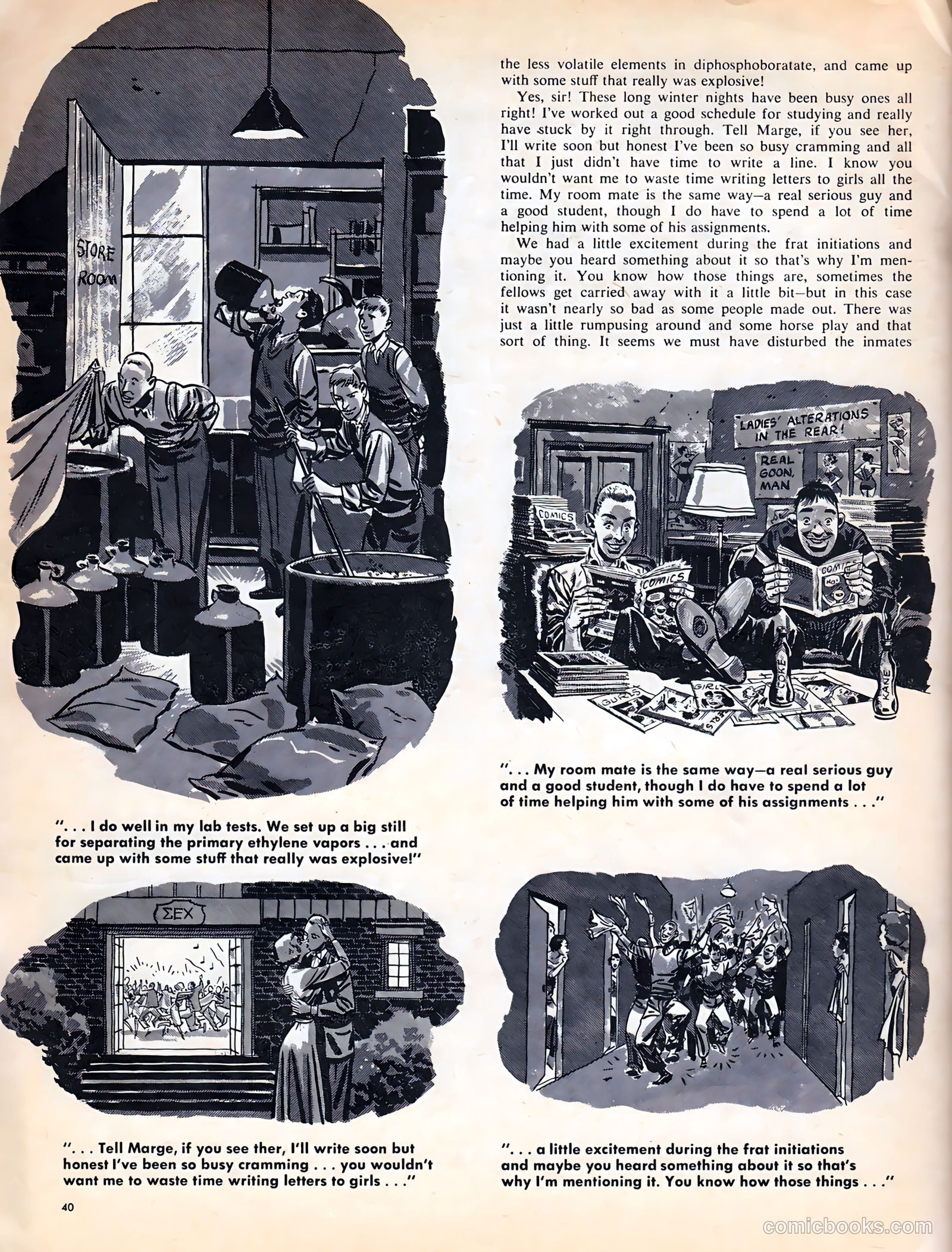 Crazy, Man, Crazy #2 (1956) — page 40 of 68