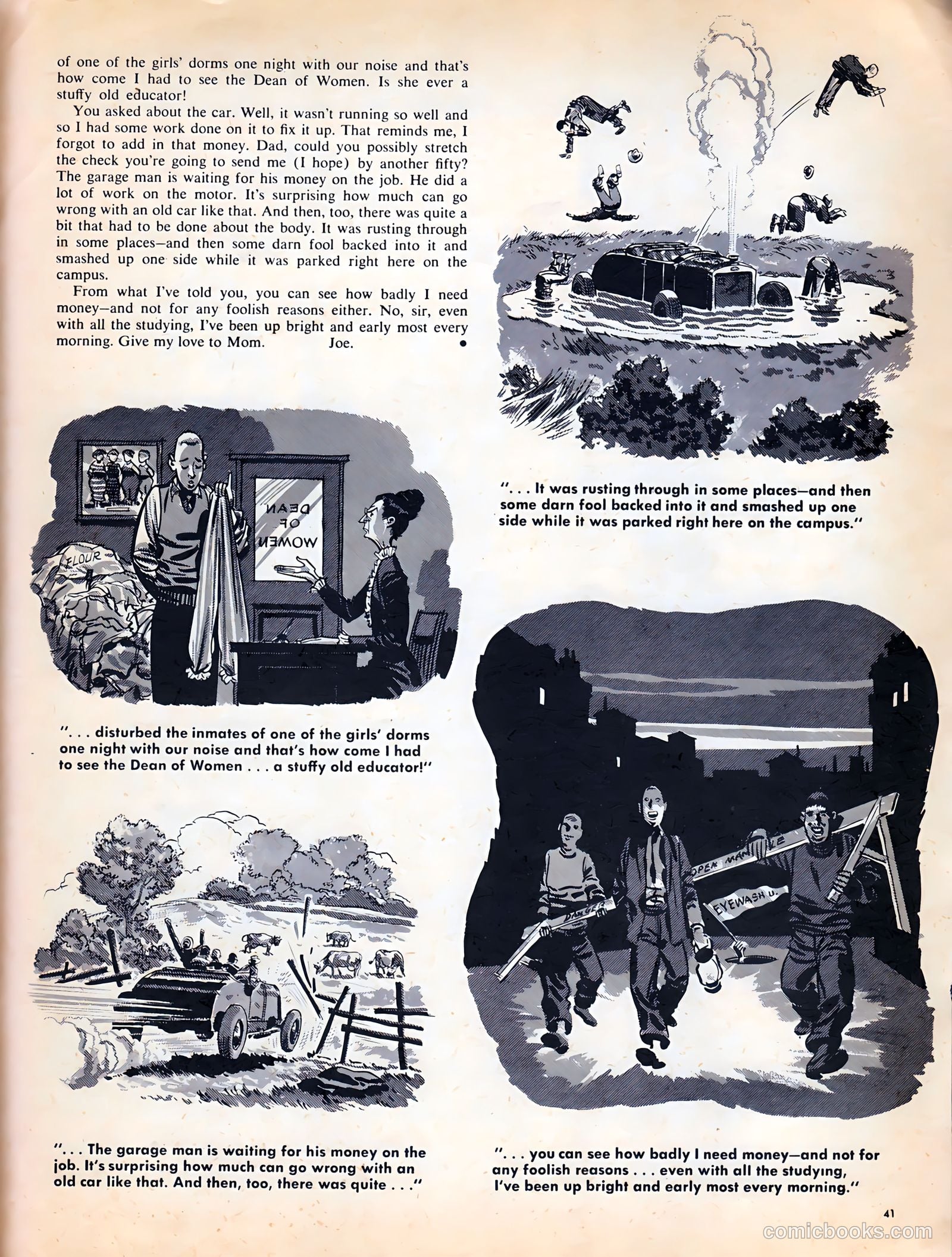 Crazy, Man, Crazy #2 (1956) — page 41 of 68