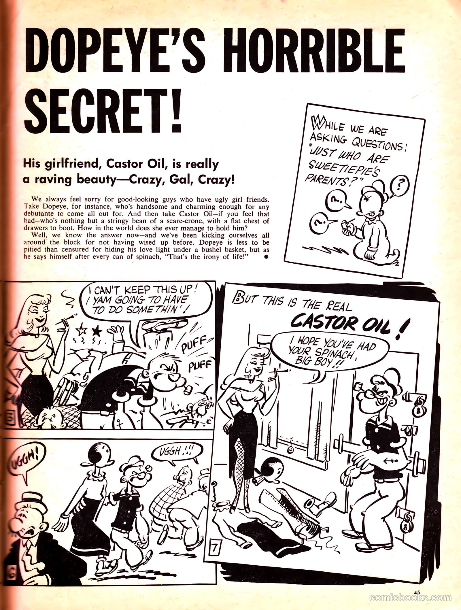 Crazy, Man, Crazy #2 (1956) — page 45 of 68