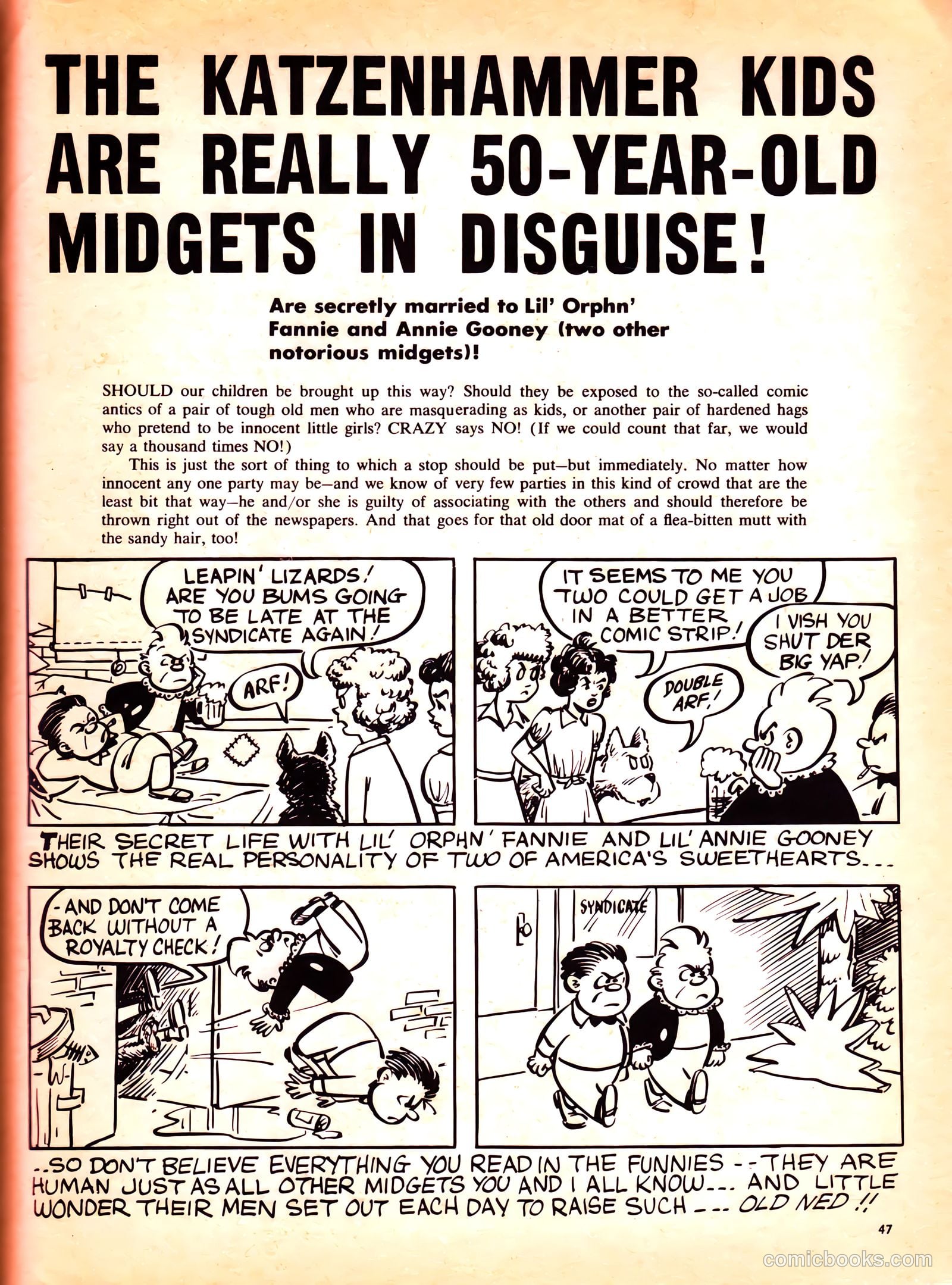 Crazy, Man, Crazy #2 (1956) — page 47 of 68