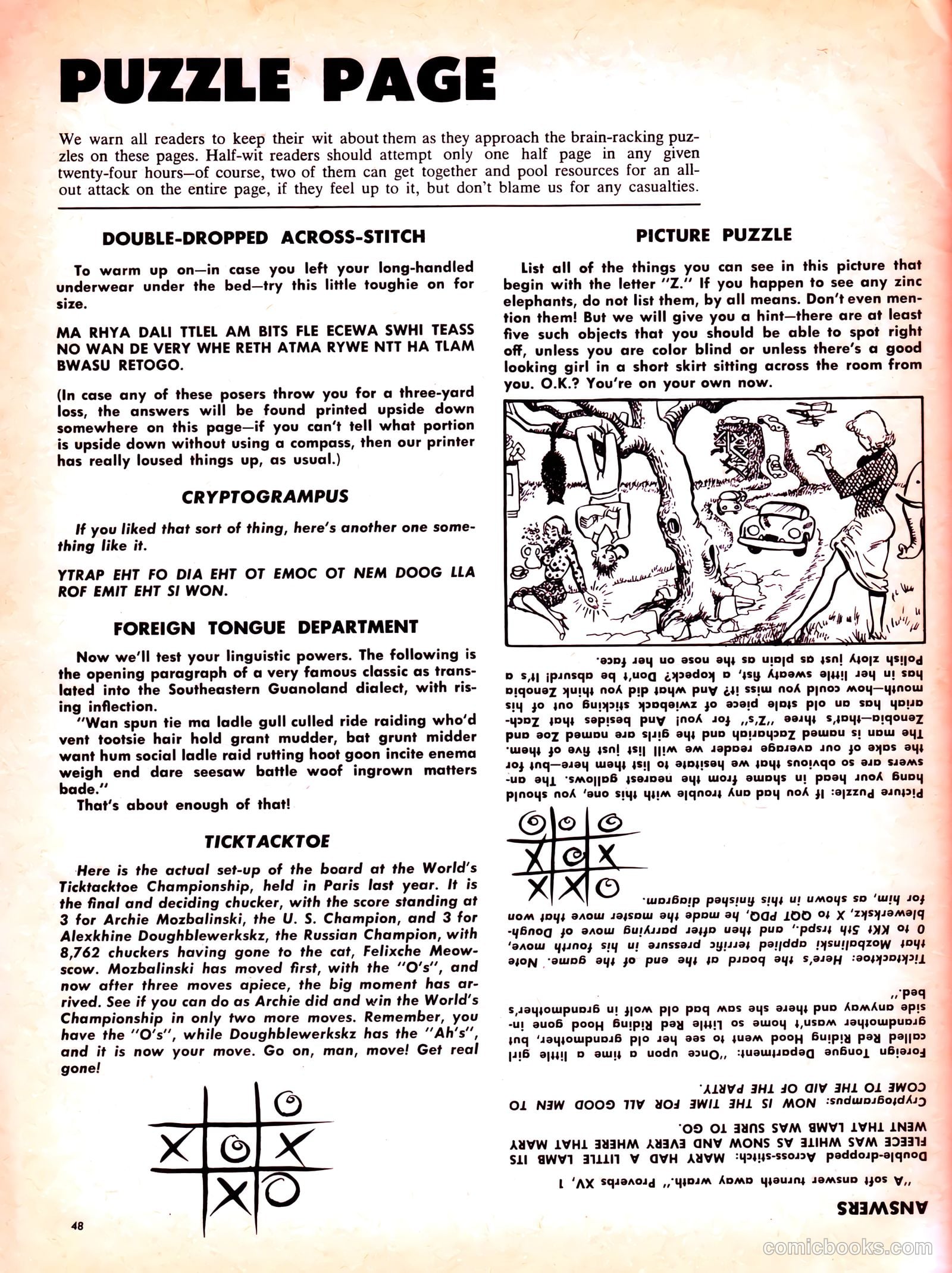 Crazy, Man, Crazy #2 (1956) — page 48 of 68