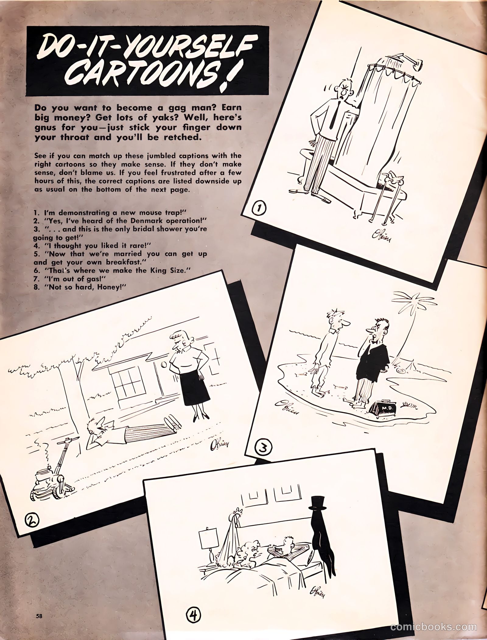 Crazy, Man, Crazy #2 (1956) — page 58 of 68