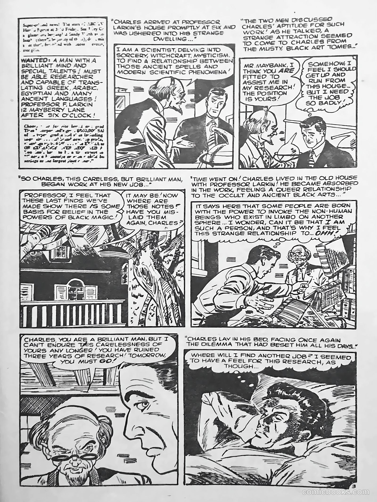 Creepy Worlds #1 (1962) — page 58 of 68