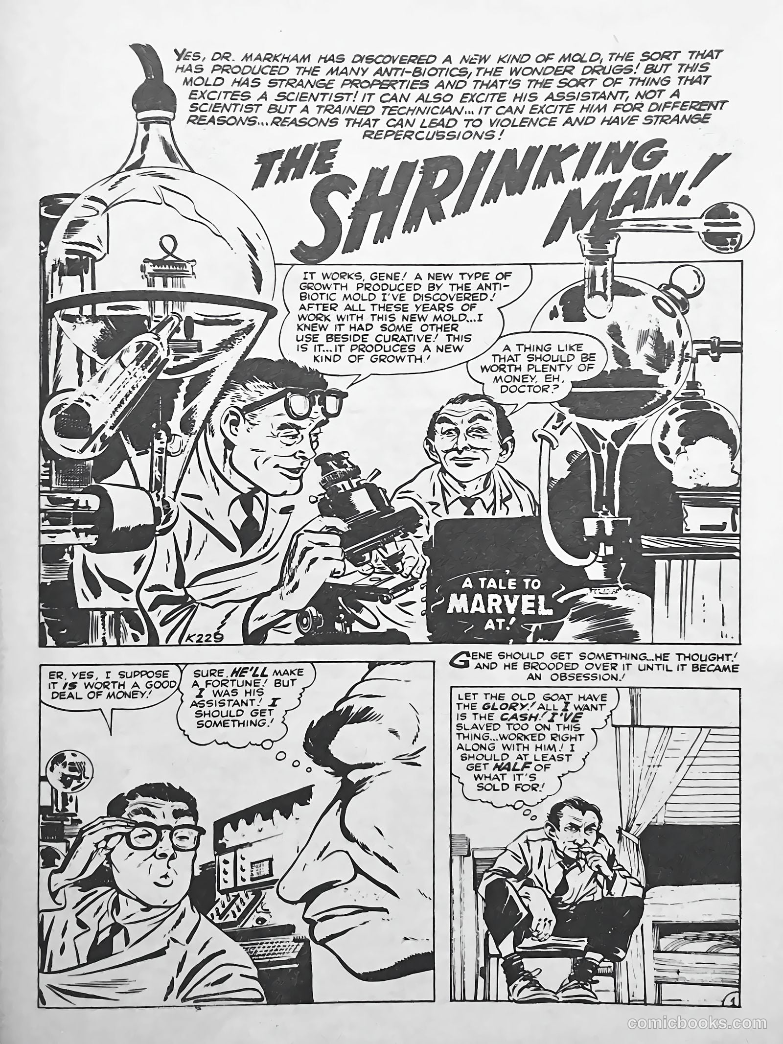 Creepy Worlds #1 (1962) — page 60 of 68