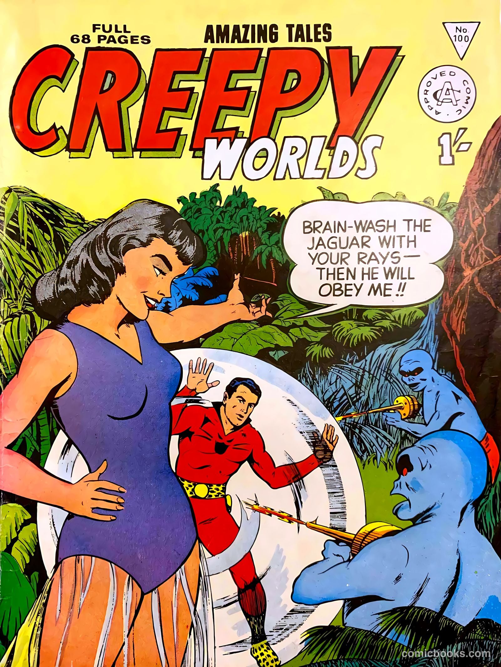 Creepy Worlds #100